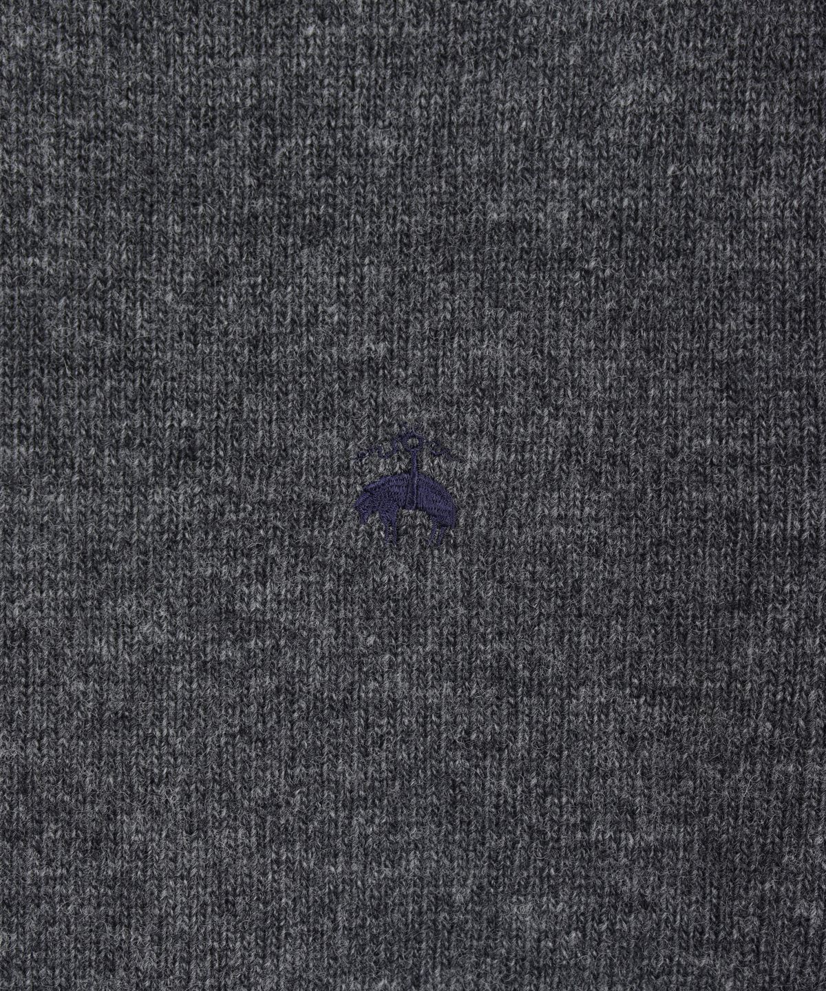 브룩스 브라더스(BROOKS BROTHERS) 울 솔리드 스웨터 (차콜) (BBWRMOG402)