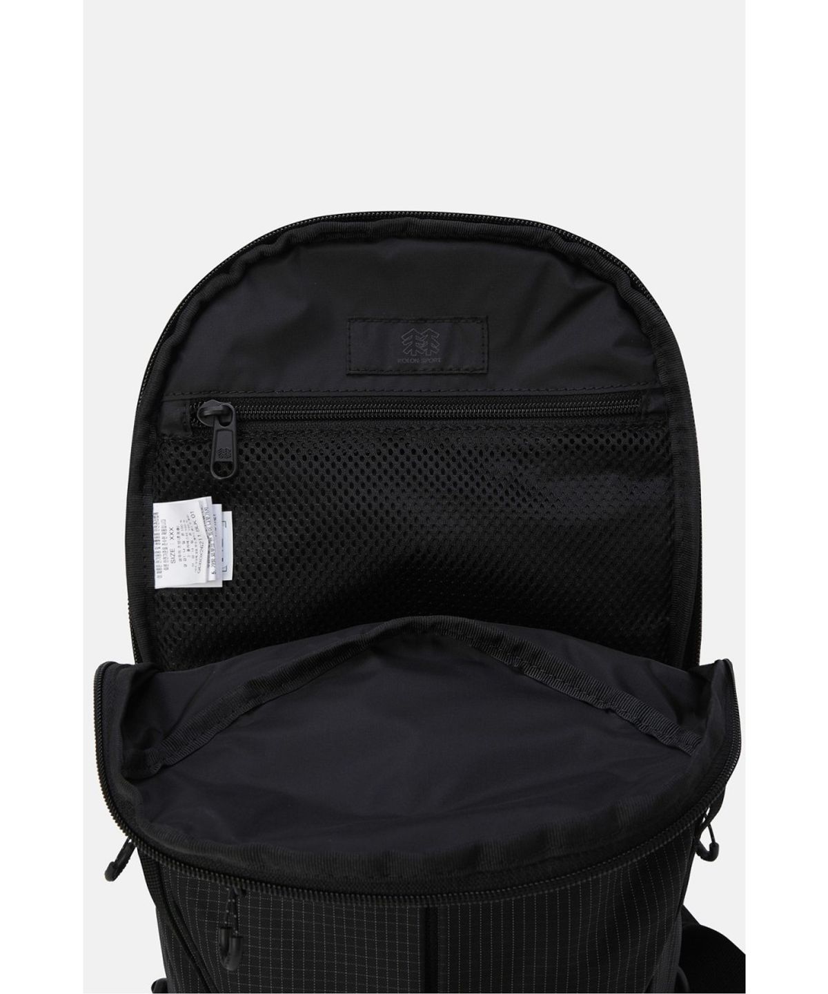 코오롱스포츠(KOLON SPORT) 하이킹 슬링백 QEBDX26211BLK