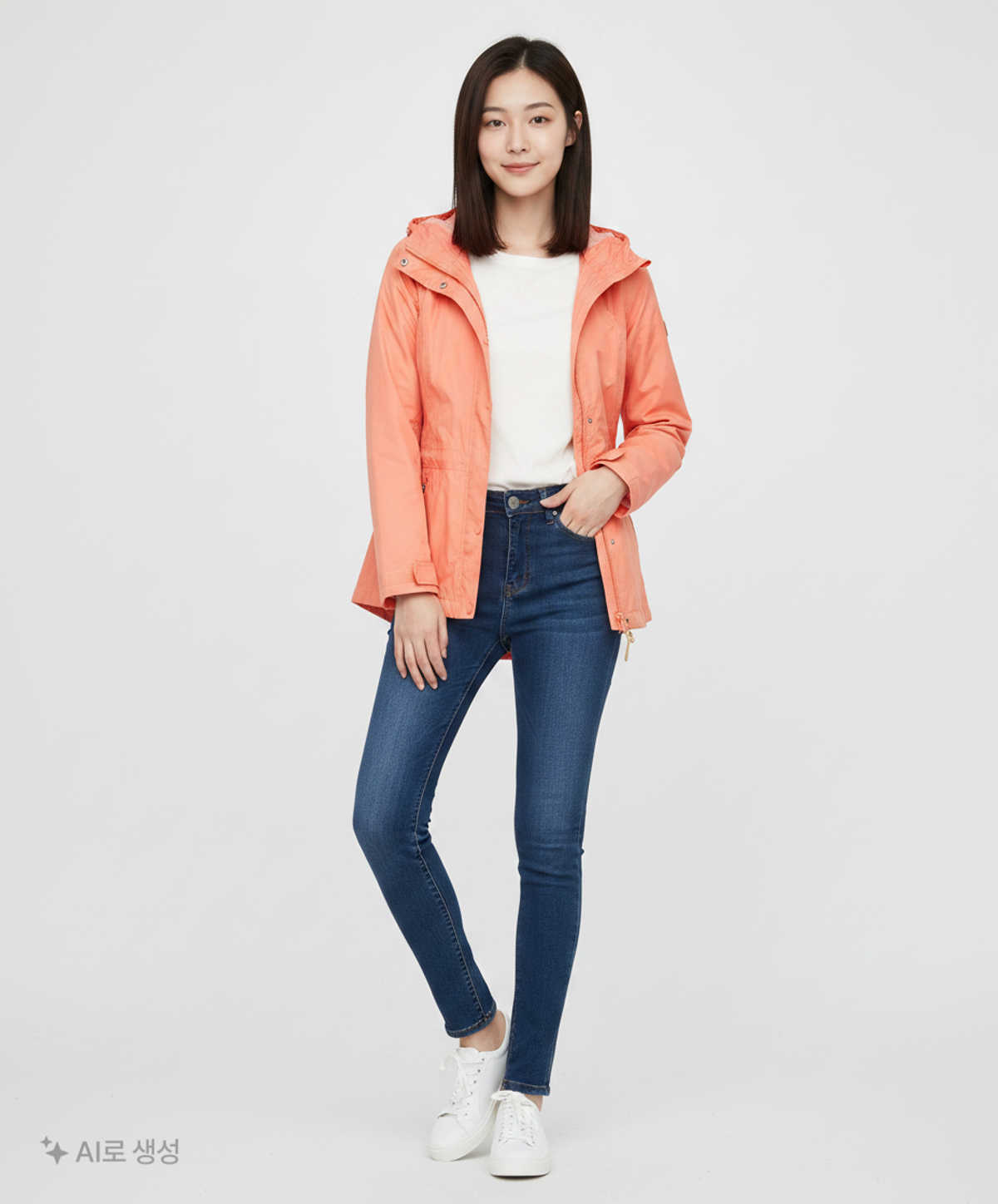 에이글(Aigle) 나일론/코치 재킷 M