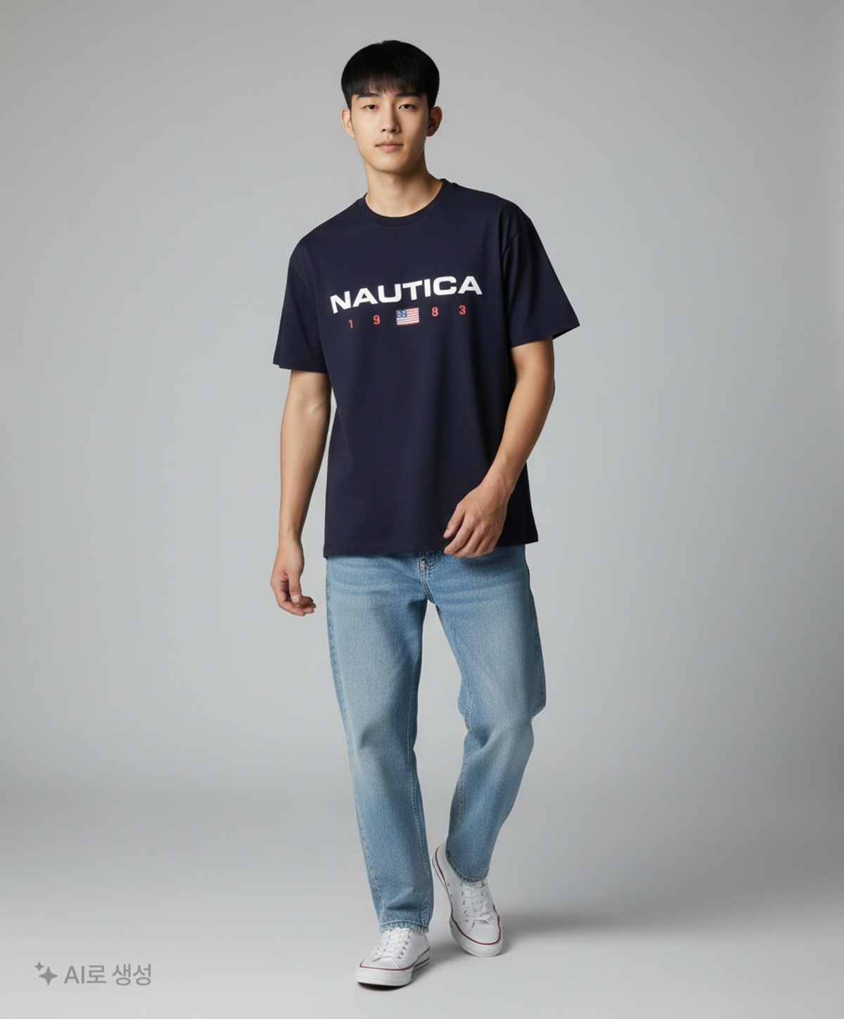노티카(NAUTICA) 반소매 티셔츠 S