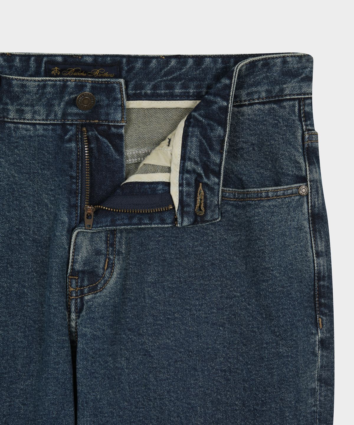 브룩스 브라더스(BROOKS BROTHERS) 데님 팬츠 (블루) (BBPDMBG501)