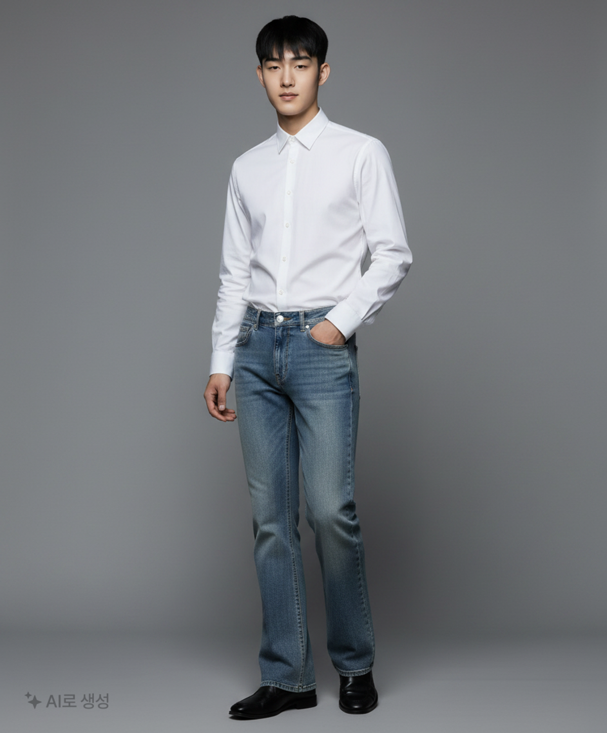 엑스컨테이너(EXCONTAINER) 청/데님 팬츠 M