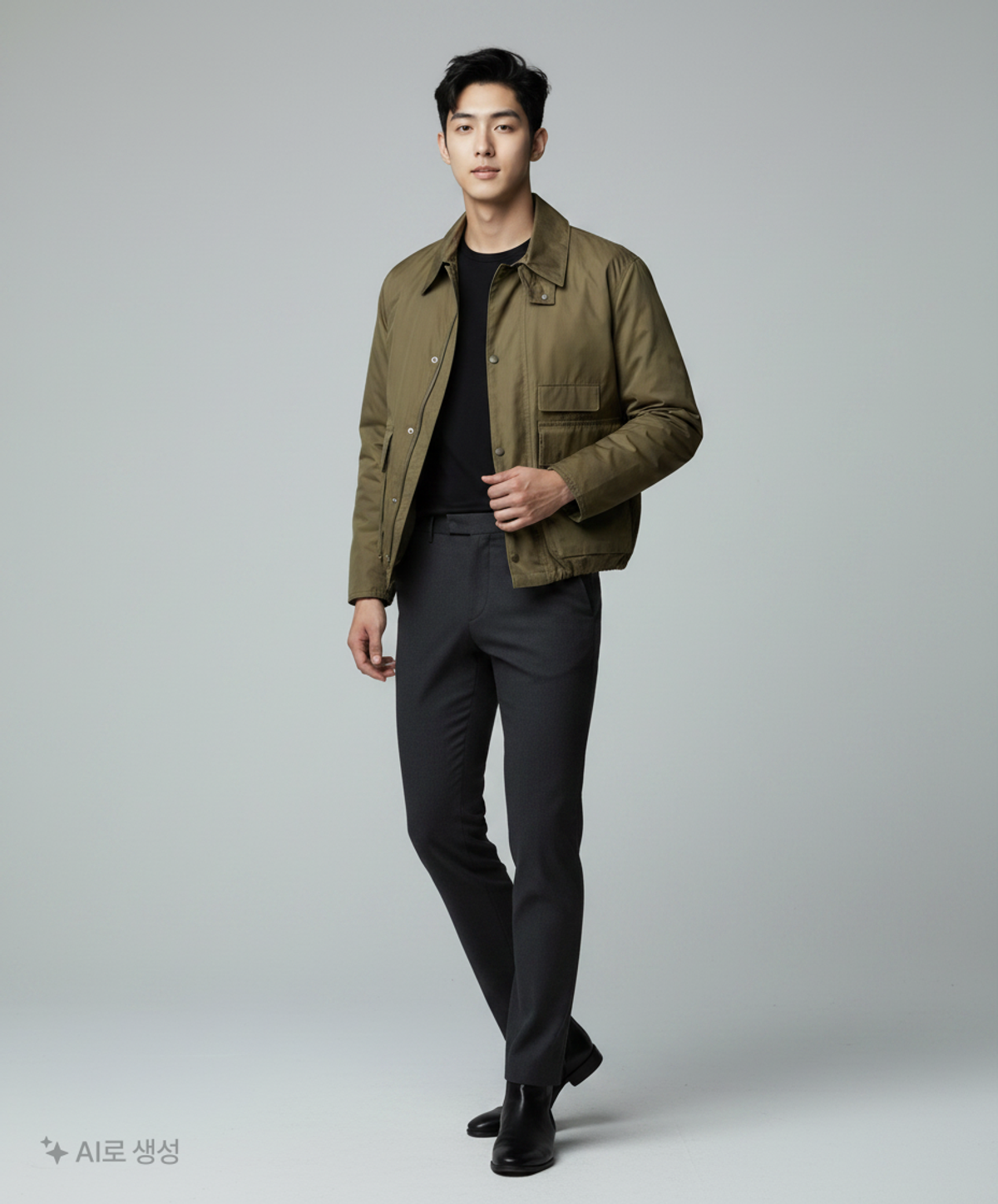 유니클로(UNIQLO) 사파리/헌팅 재킷 L