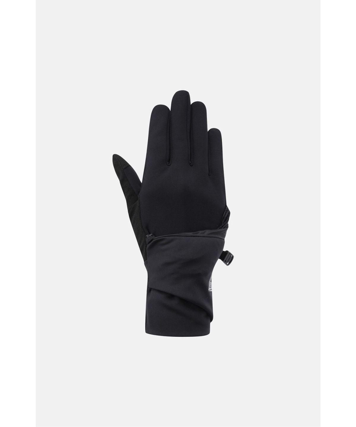 코오롱스포츠(KOLON SPORT) [TRAIL] 트레일러닝 컨버터블 미튼 장갑 QEHFX26751BLK