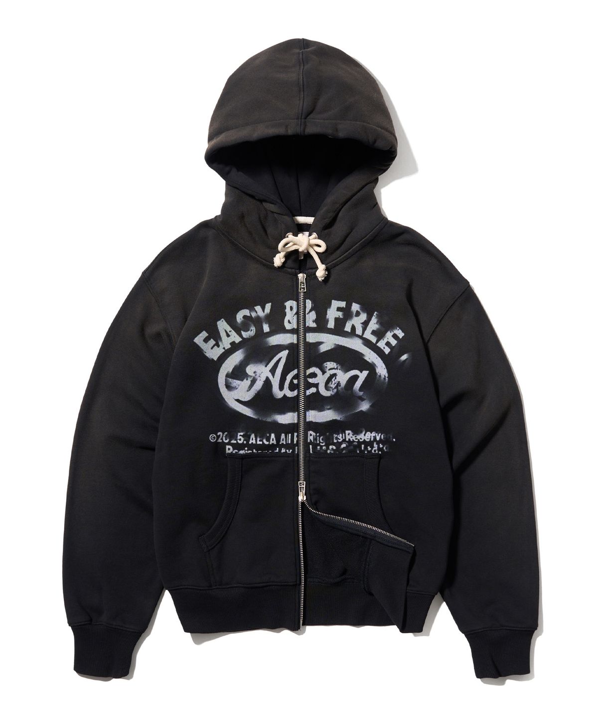 에이카화이트(AECA) AECA BLURRED ZIP UP (2color)