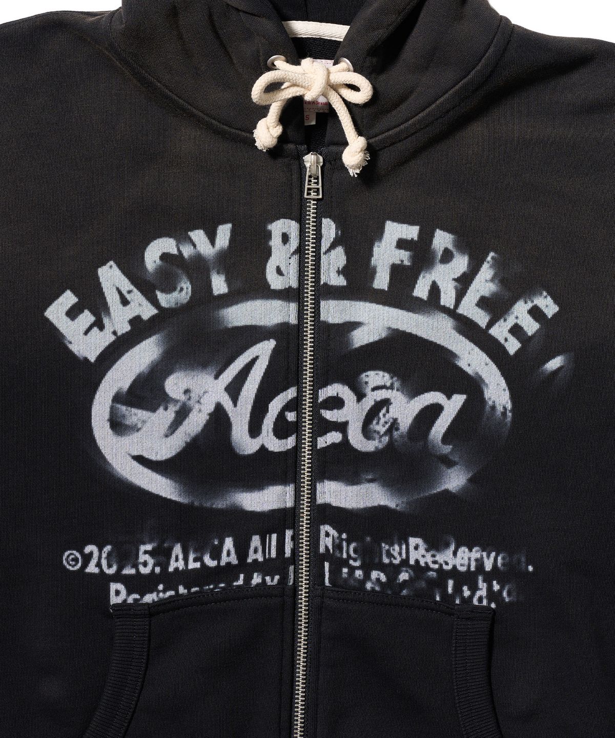 에이카화이트(AECA) AECA BLURRED ZIP UP (2color)