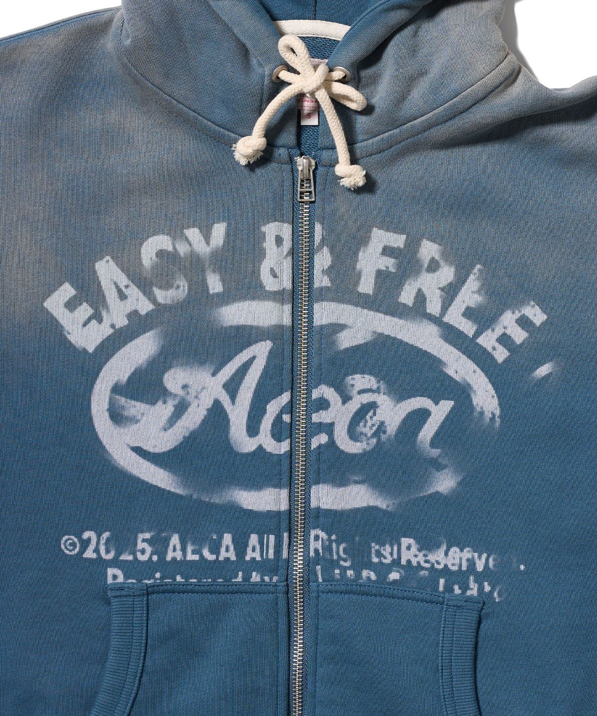 에이카화이트(AECA) AECA BLURRED ZIP UP (2color)