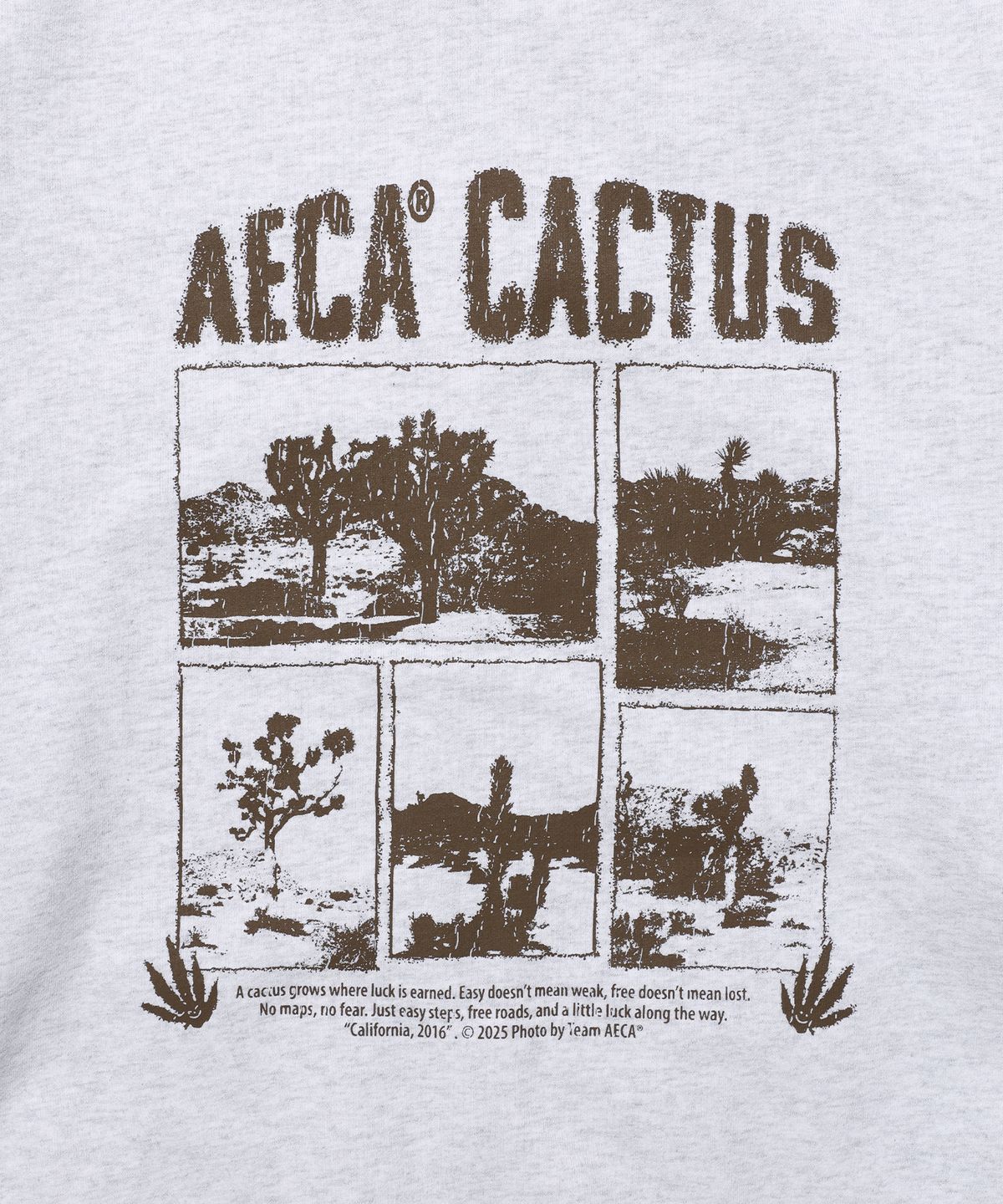 에이카화이트(AECA) AECA CACTUS ZIP-UP HOODIE (2color)