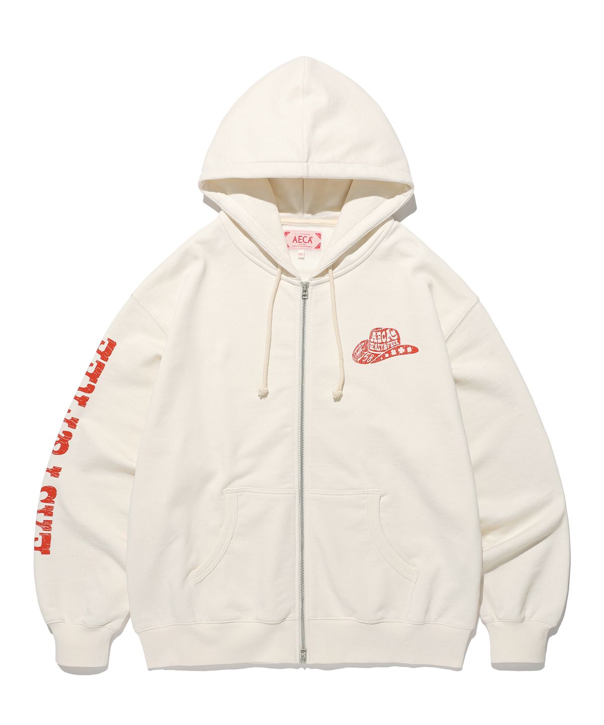 에이카화이트(AECA) AECA EASY&FREE COWBOY ZIP-UP HOODIE (2color)