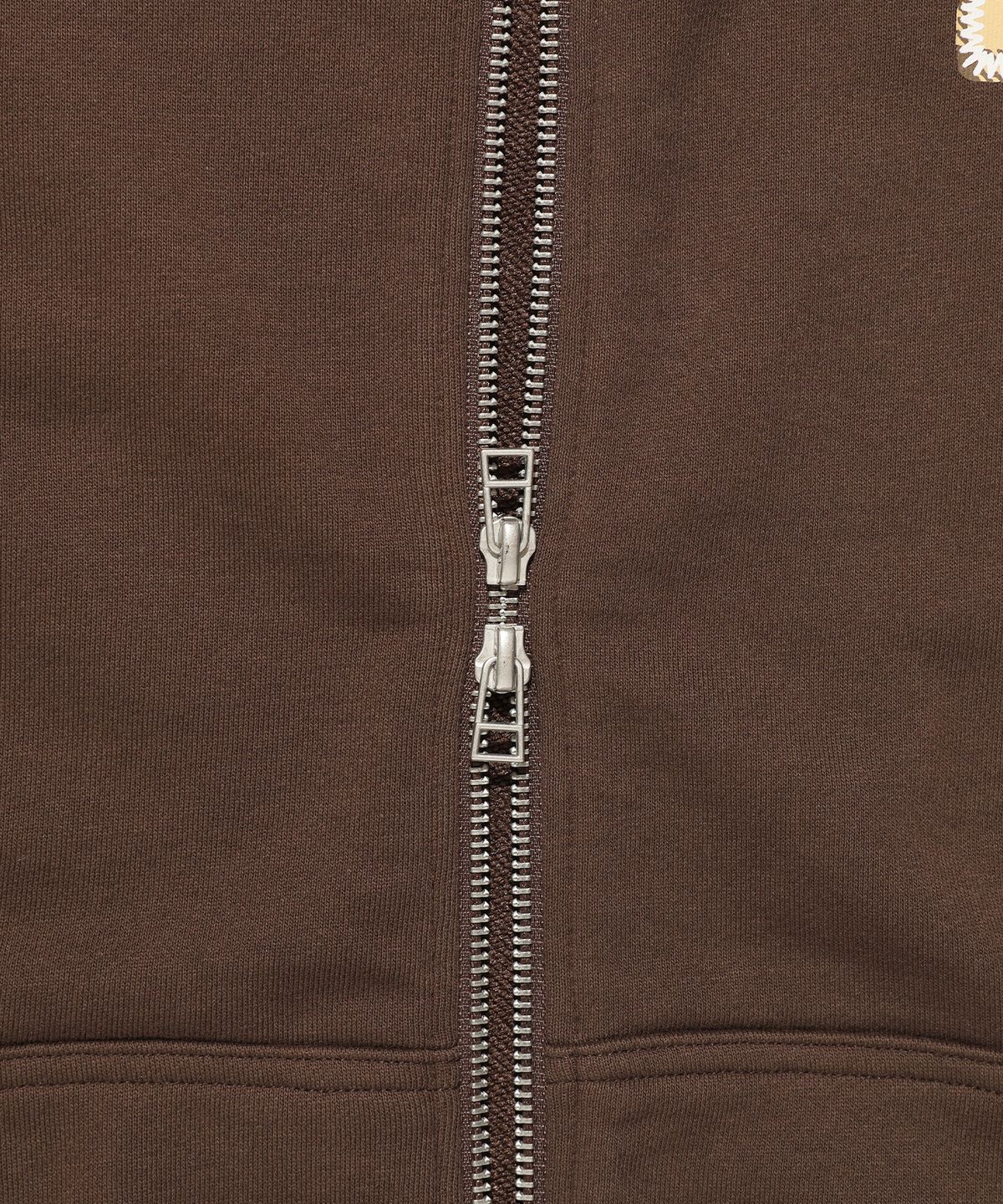 에이카화이트(AECA) AECA COLLEGE A Full ZIP-UP HOODIE (2color)