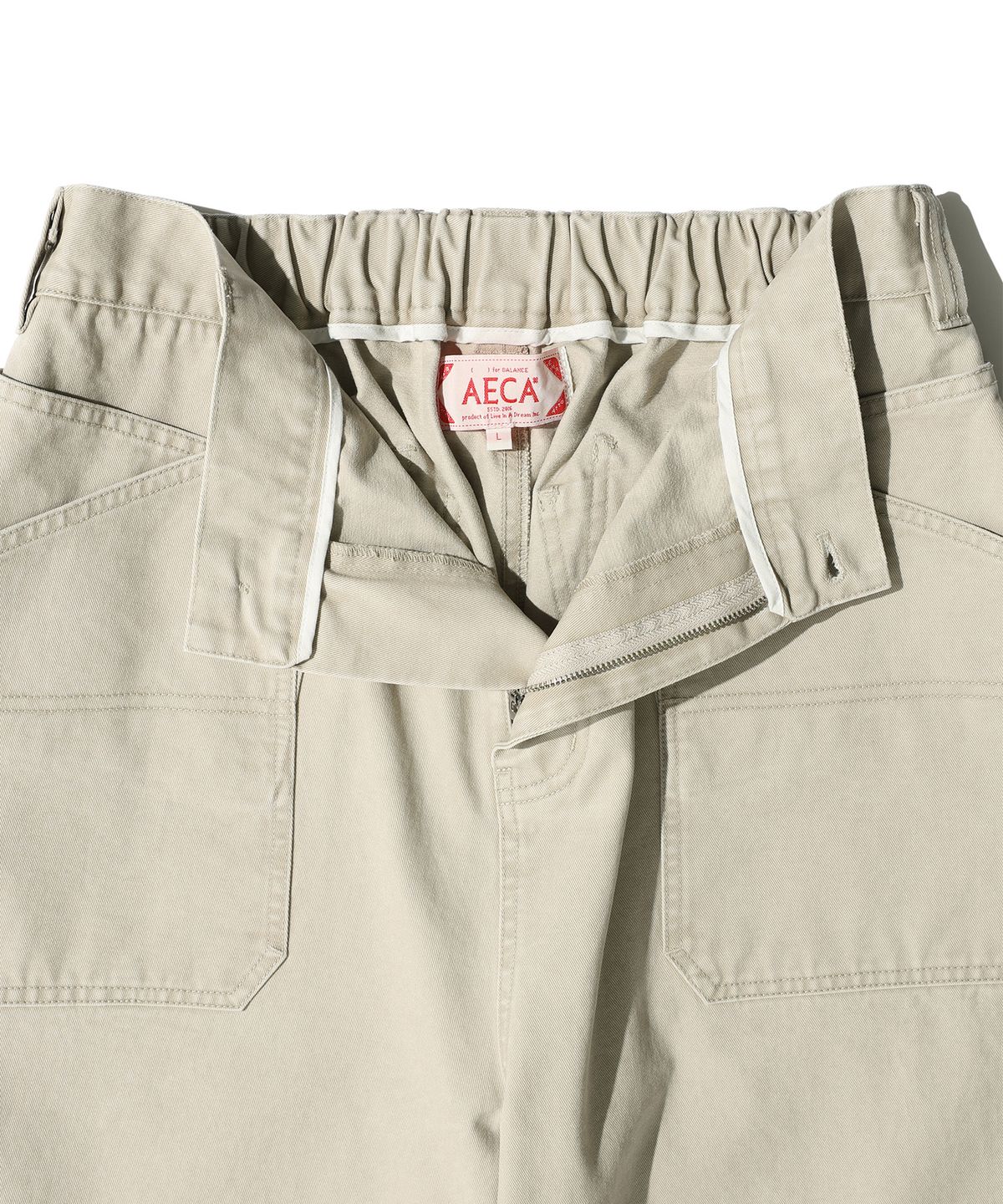 에이카화이트(AECA) AECA COMFORT WIDE TWILL PANTS (2color)
