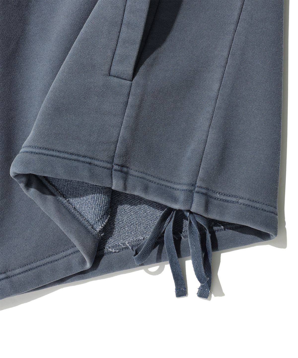 에이카화이트(AECA) AECA SIDE STRING PIGMENT HOODIE (2color)