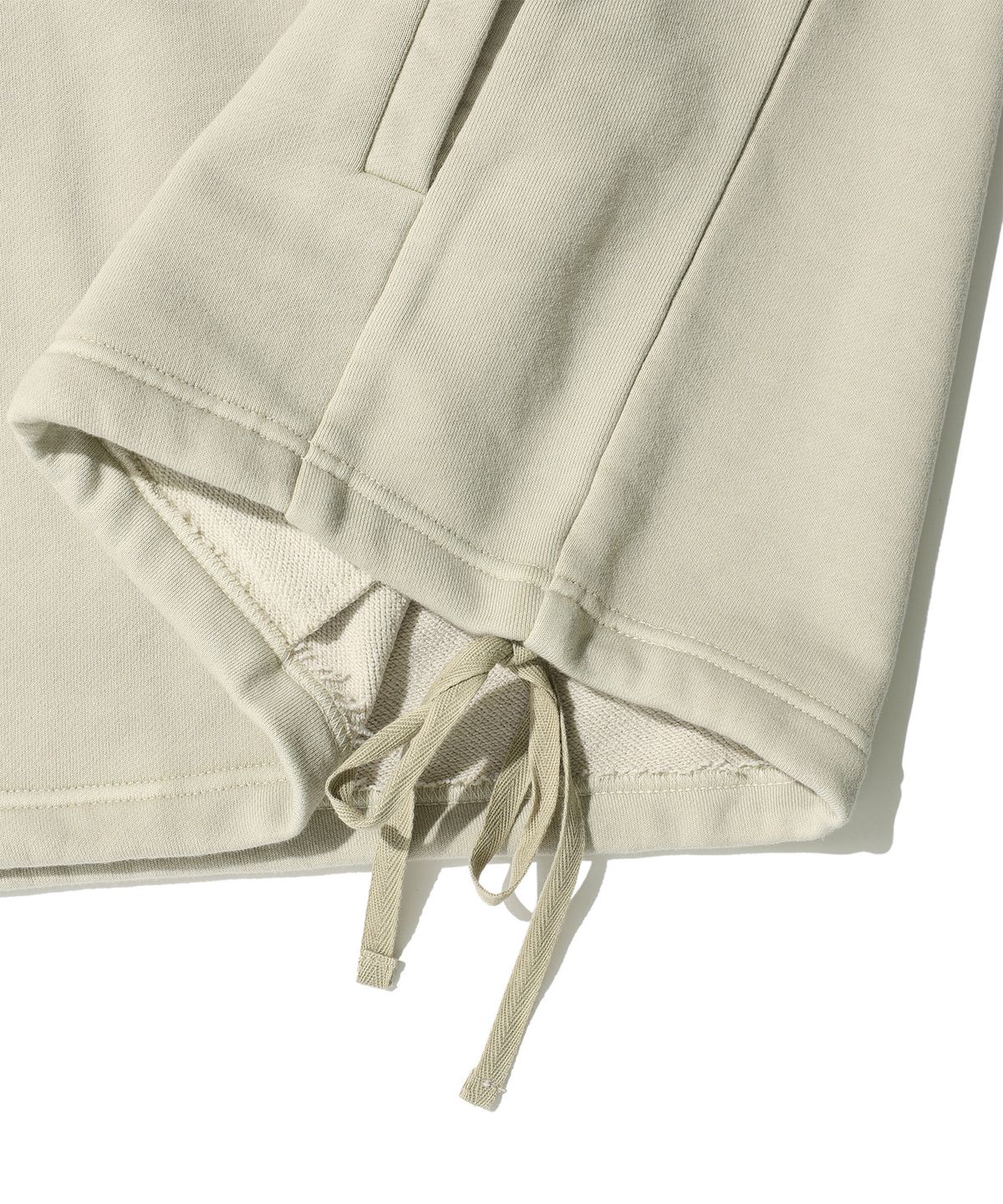 에이카화이트(AECA) AECA SIDE STRING PIGMENT HOODIE (2color)