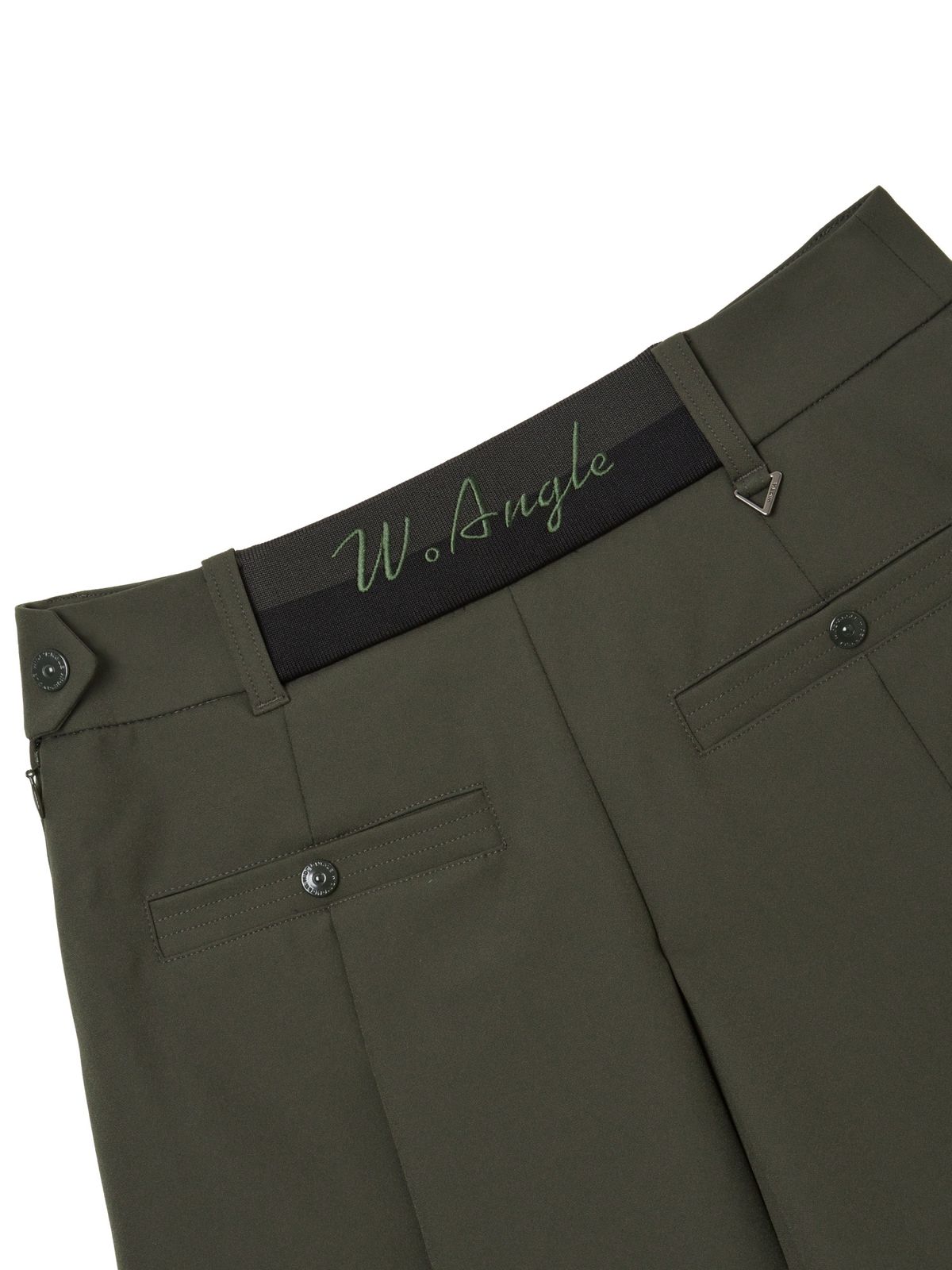 와이드앵글(WIDEANGLE) TO 온오프 퀼로트 팬츠 L_Khaki