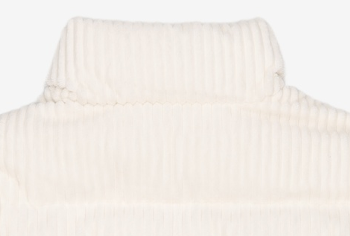 브라운브레스(BROWNBREATH) W CORDUROY DOWN JACKET - IVORY M