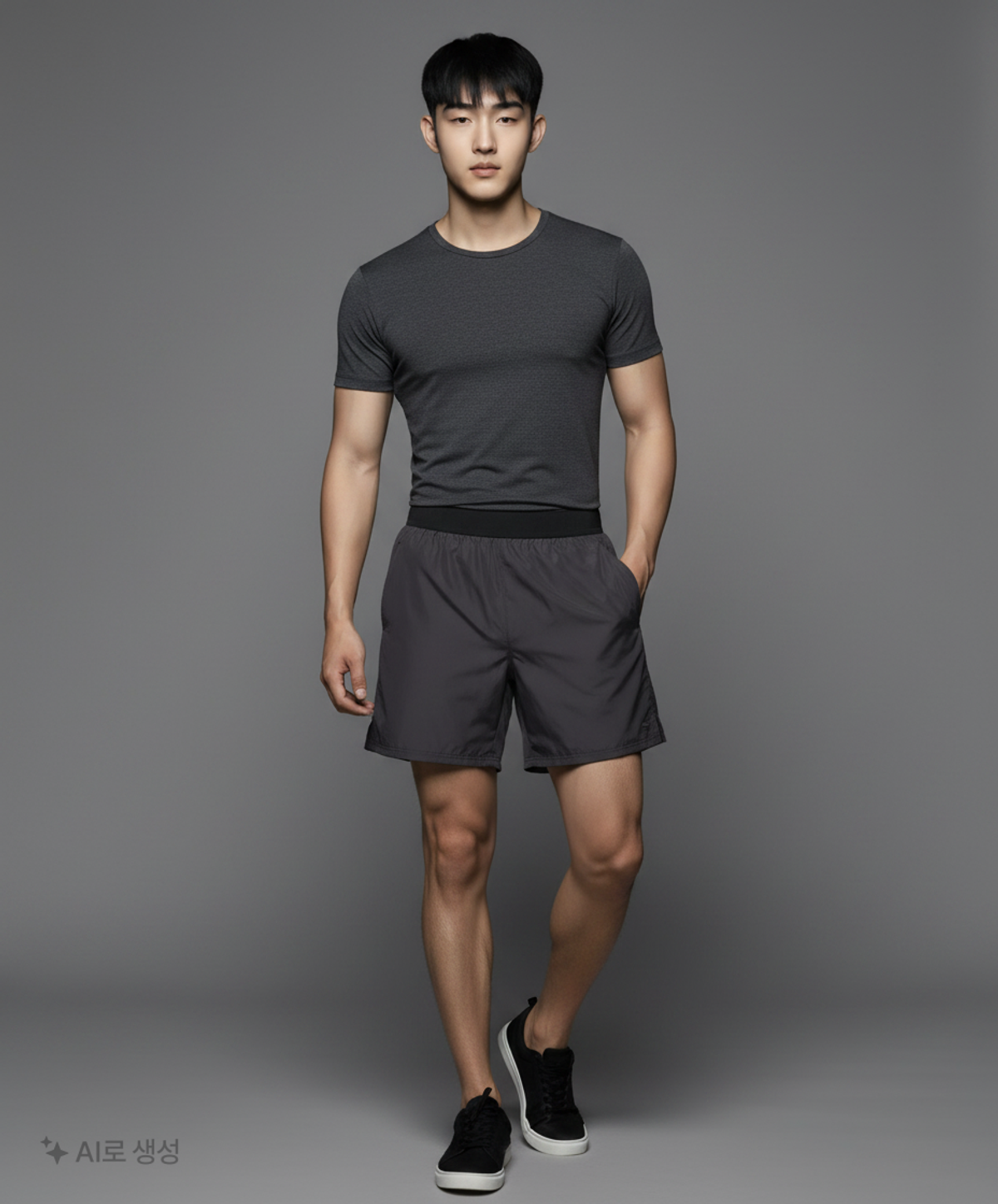 무신사 스탠다드 스포츠(MUSINSA STANDARD SPORTS) 러닝 라이트웨이트 7-inch 쇼츠 (브리프 내장) [다크그레이] L