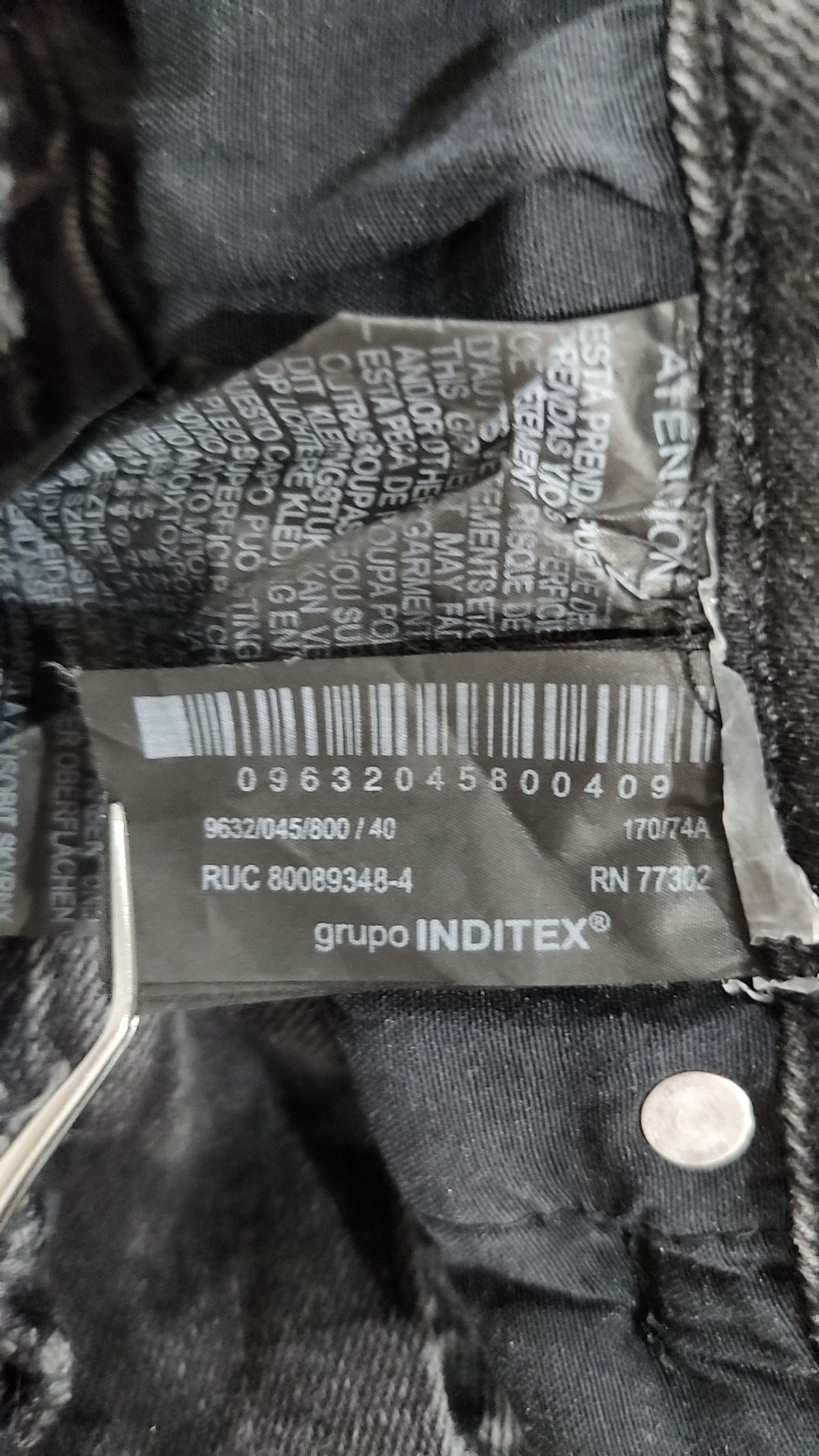 자라(ZARA) 청/데님 팬츠 40