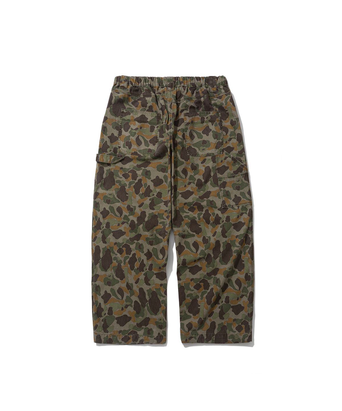 앵글런(ANGLAN) Military Work Wide Pants - Duck Camo