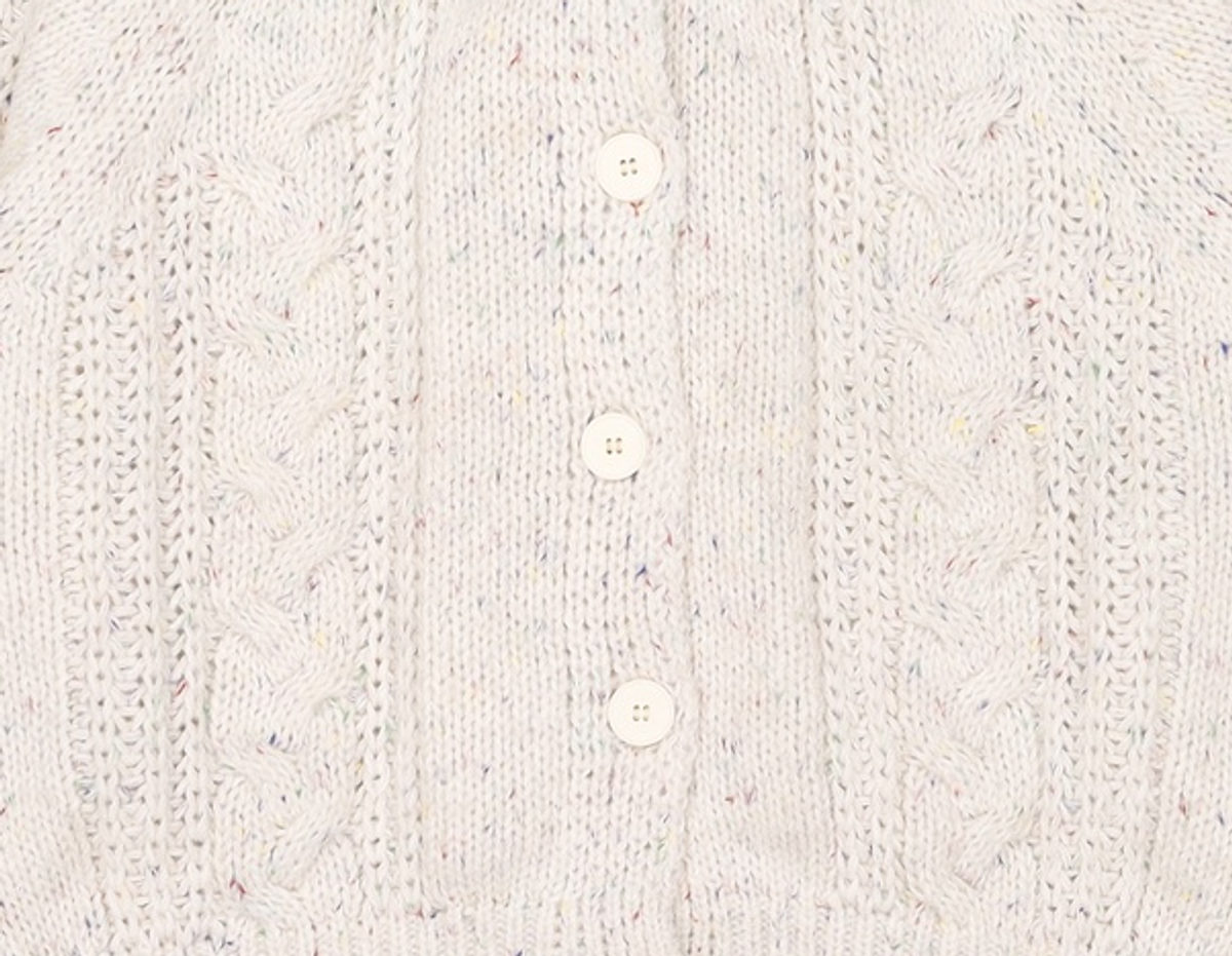 미쏘(MIXXO) 보카시 케이블 가디건 MIWCKCV55T S