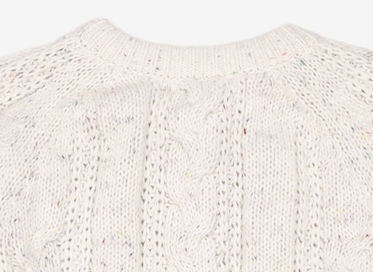 미쏘(MIXXO) 보카시 케이블 가디건 MIWCKCV55T S