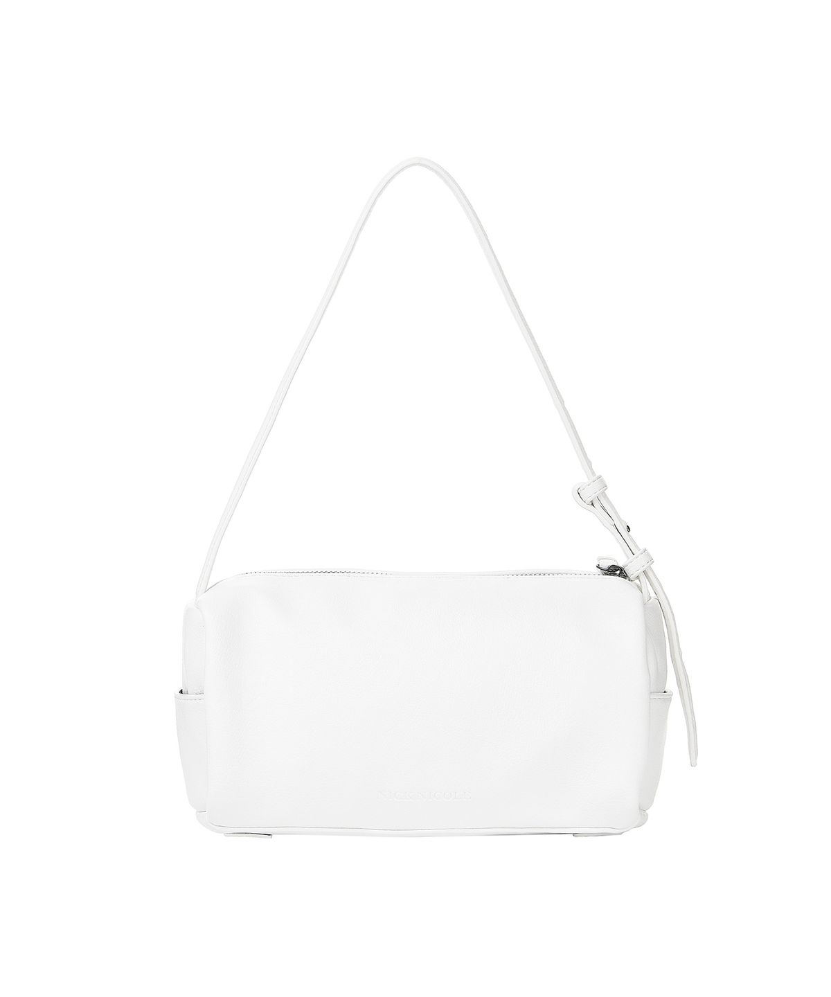 닉앤니콜(NICK&NICOLE) EMBOSSED METAL MINI BAG_IVORY