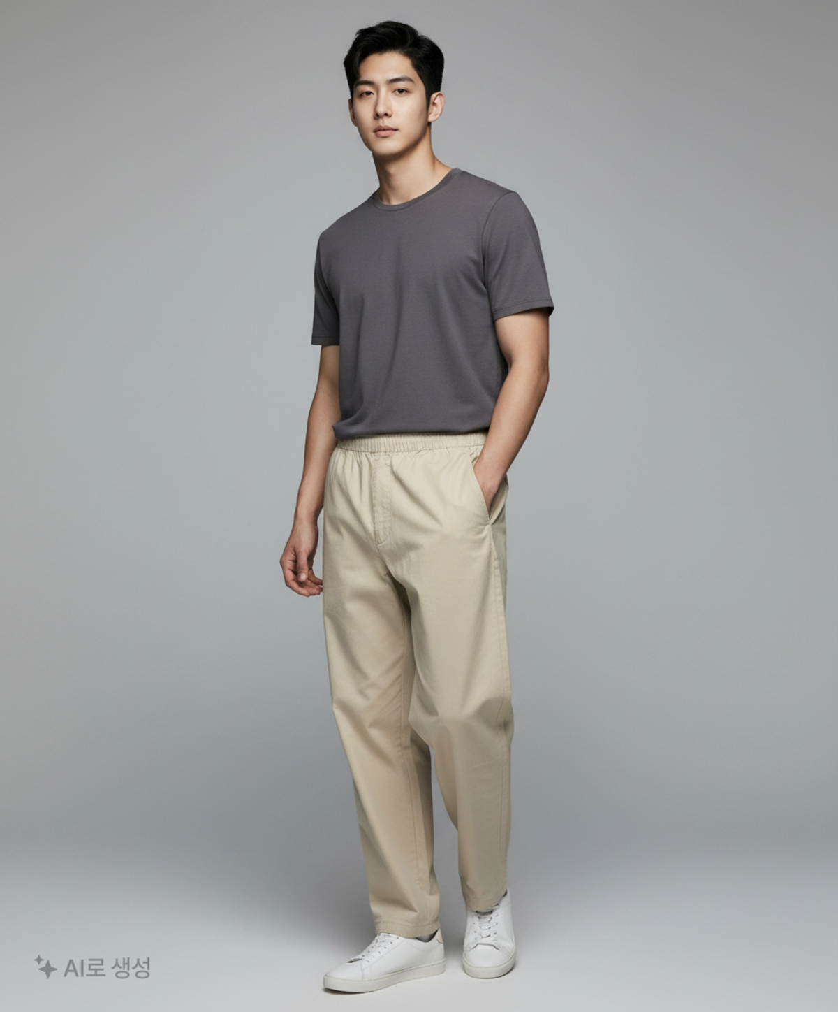 무인양품(MUJI) 코튼 팬츠 XL