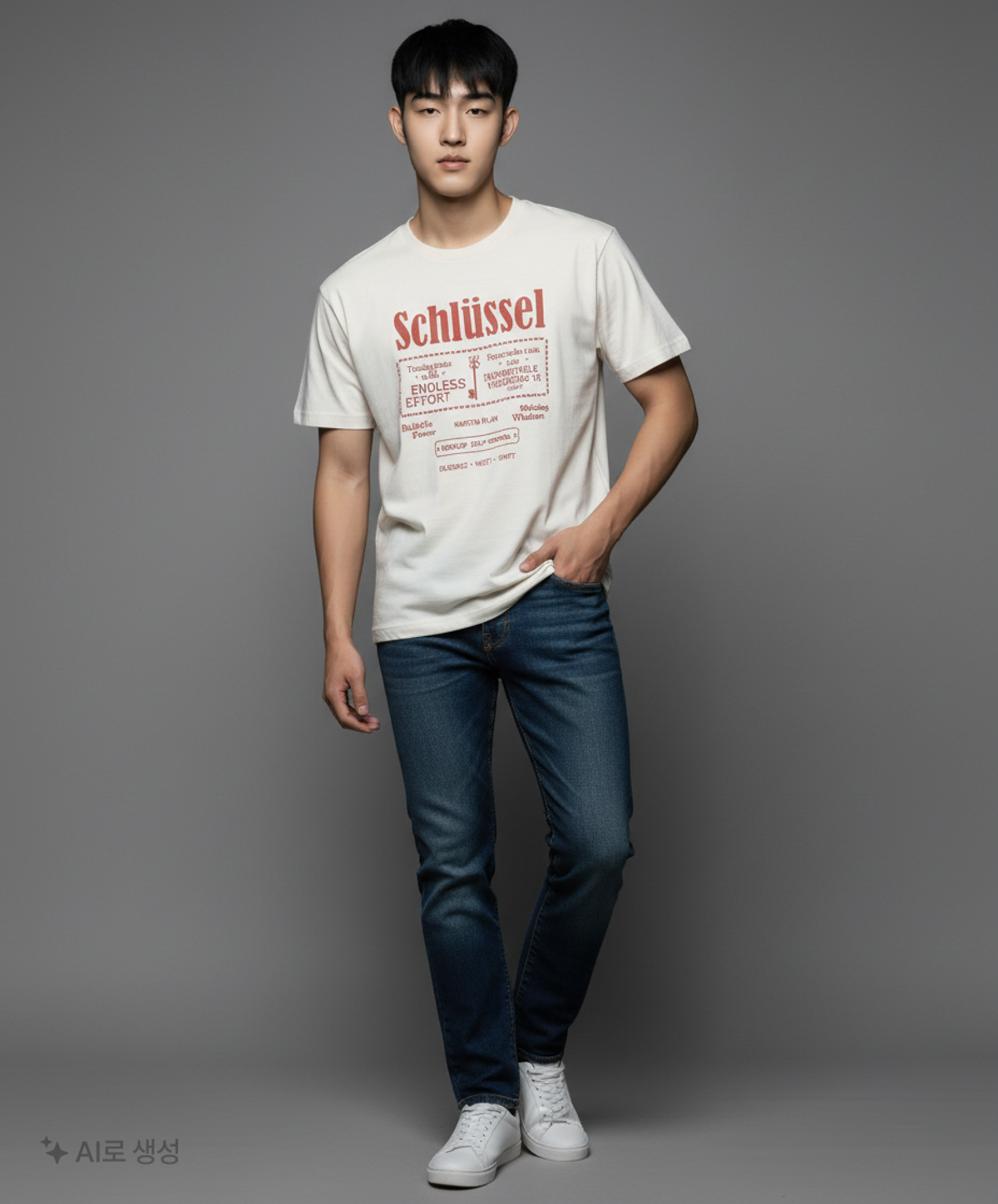 마틴플랜(MARTIN PLAN) Answer Key Half T - WHITE L