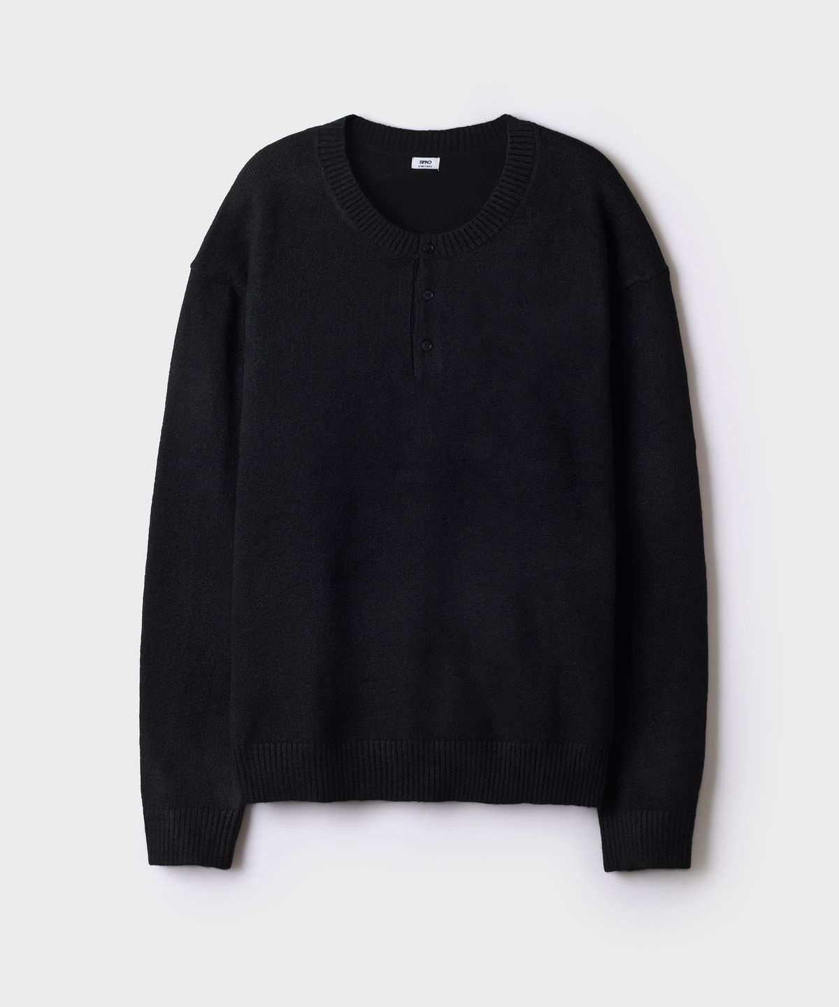 스파오(SPAO) [소프트얀] 헤어리 헨리넥 스웨터_SPKWG4TC03