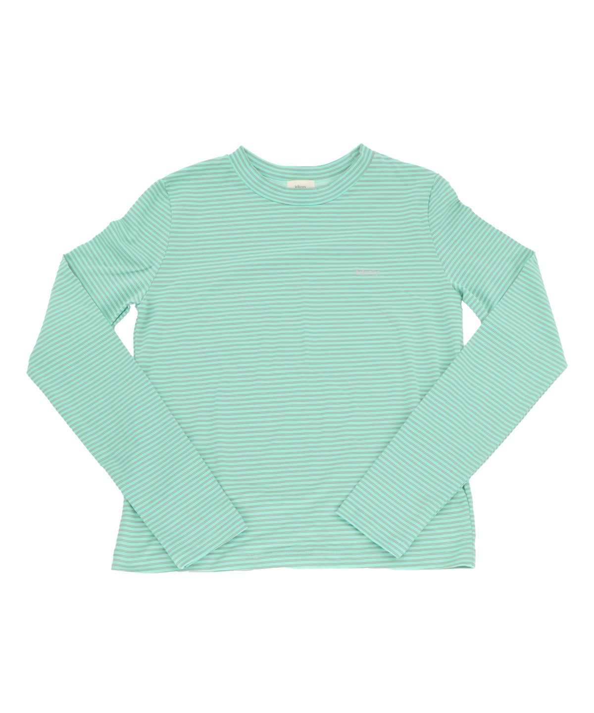 키코지(KIKOZY) Mellow Stripe Long Sleeve_Mint