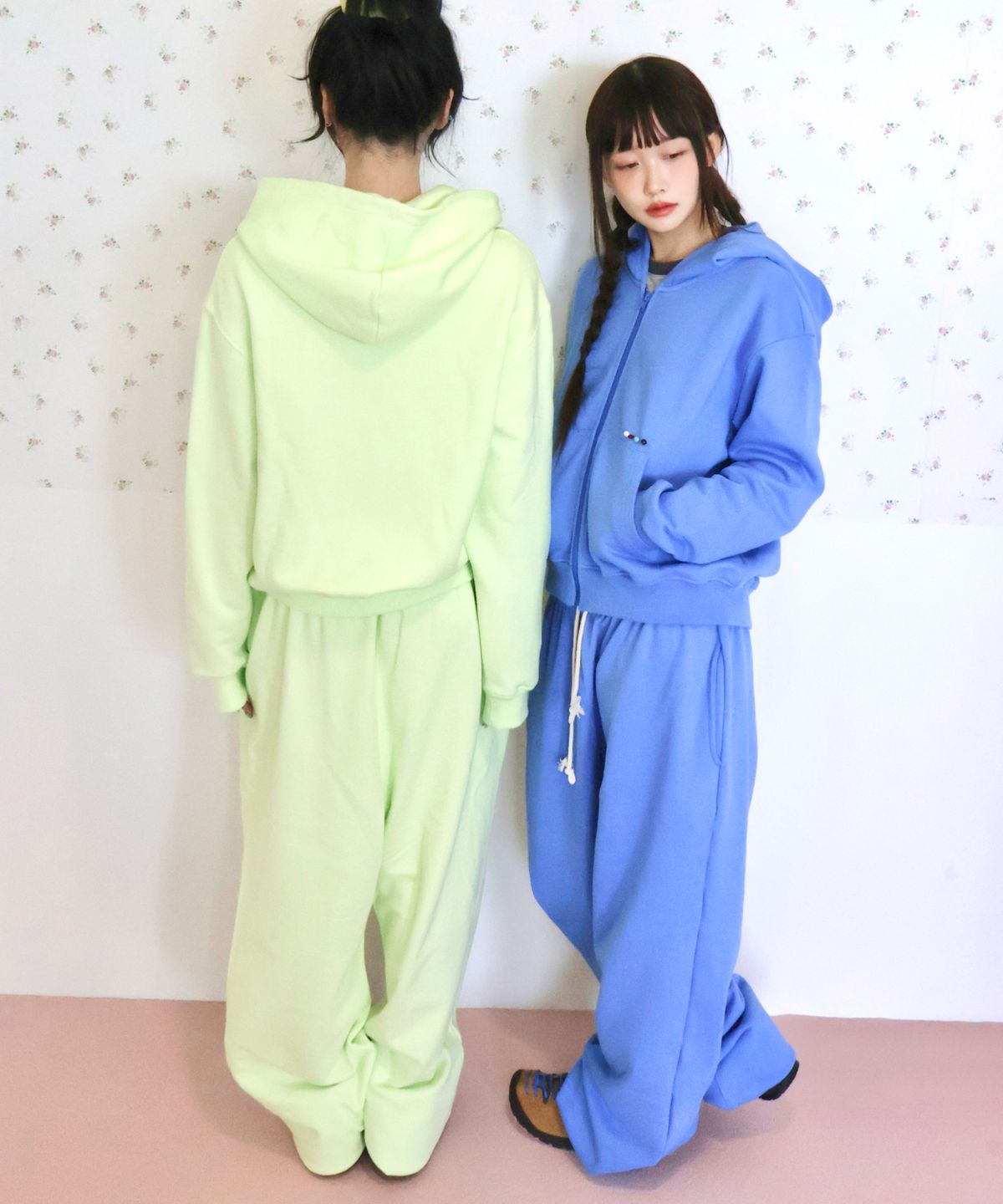 키코지(KIKOZY) Macaroon Sweat Pants_Lime