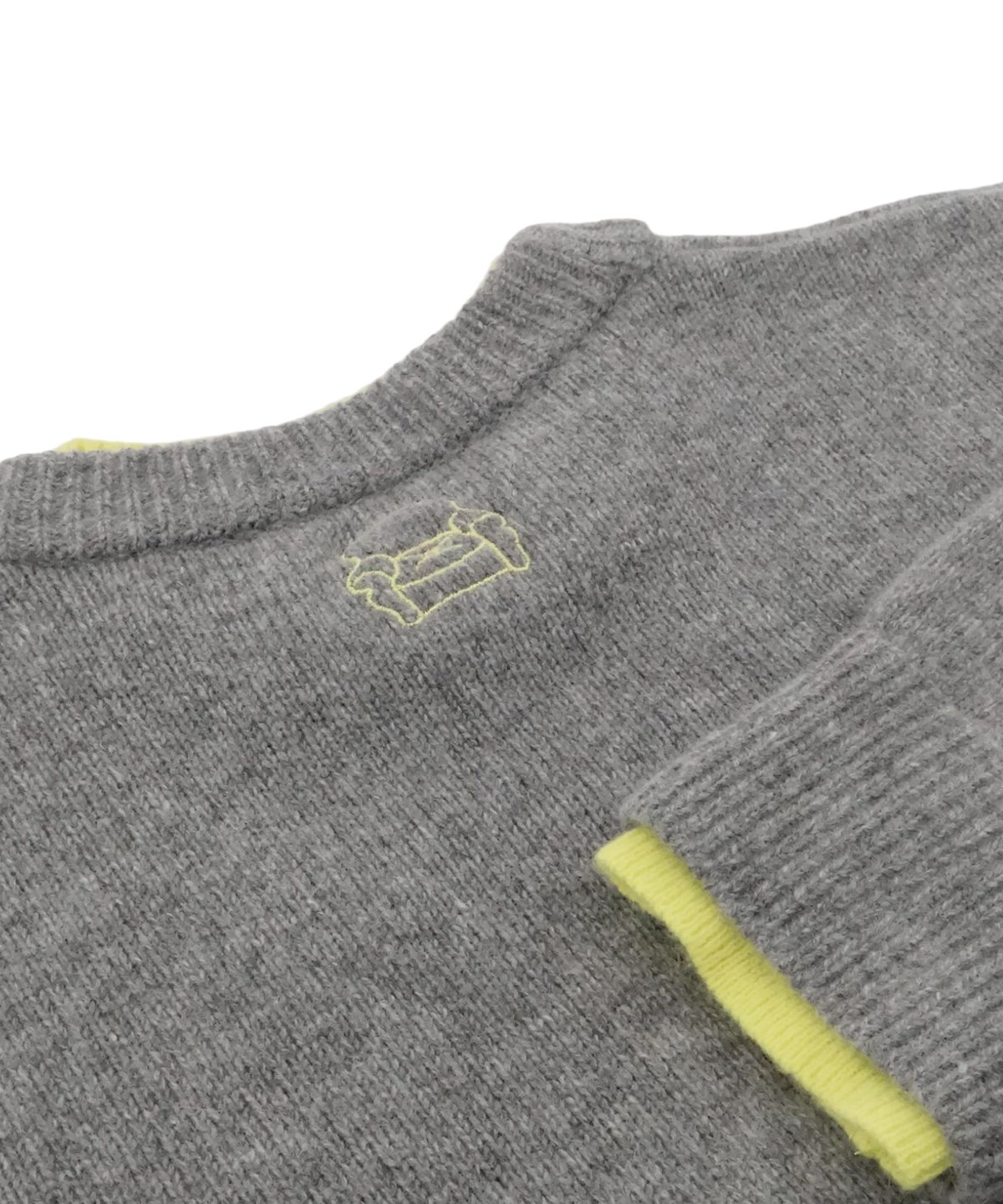 키코지(KIKOZY) Double Layered Round Knit_Grey