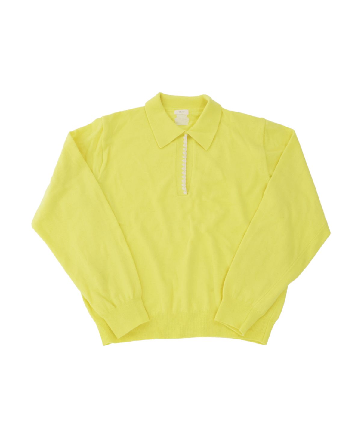 키코지(KIKOZY) Sofa Shell Collar Knit_Yellow