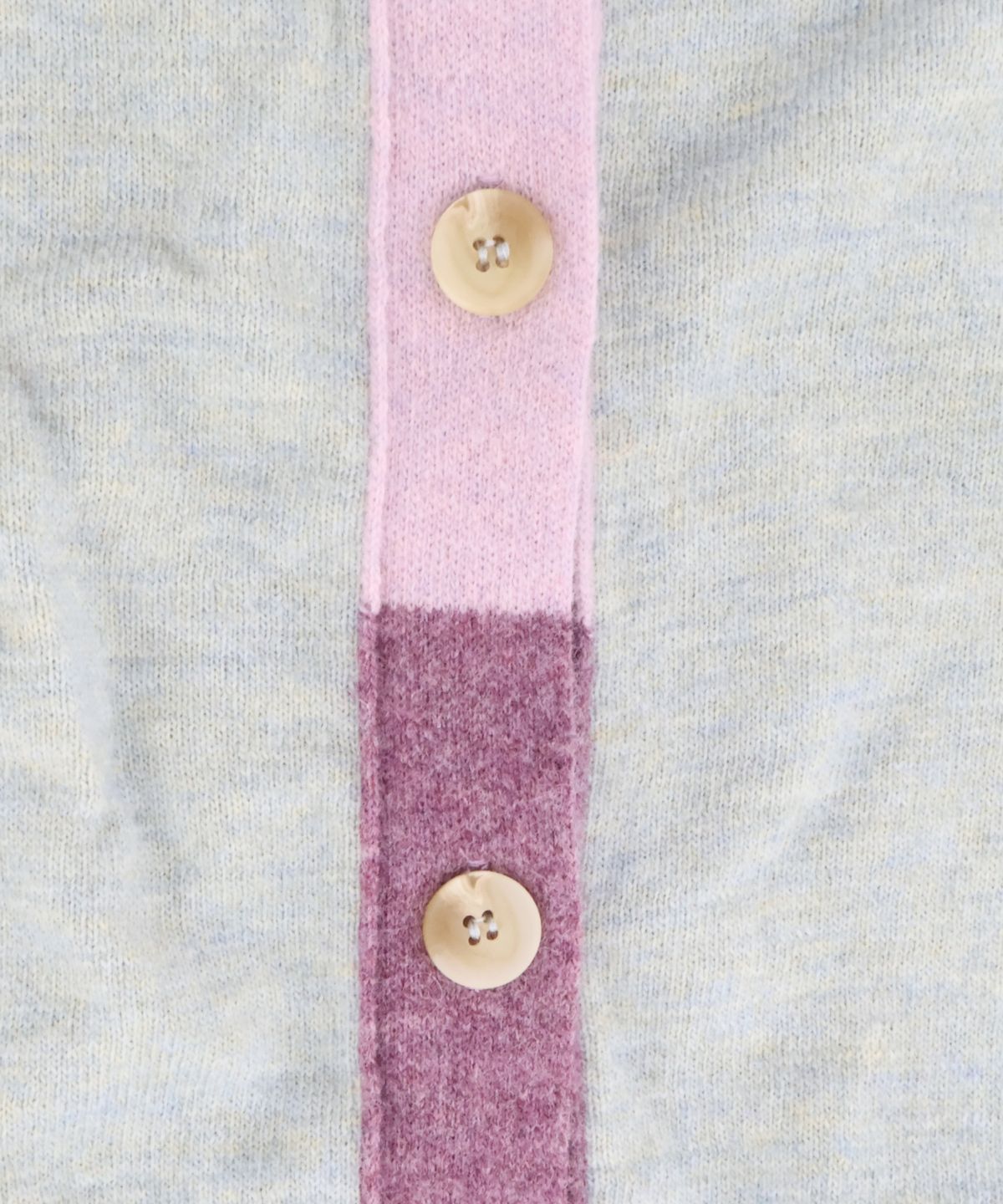 키코지(KIKOZY) Vintage Tone Mix Cardigan_Grey