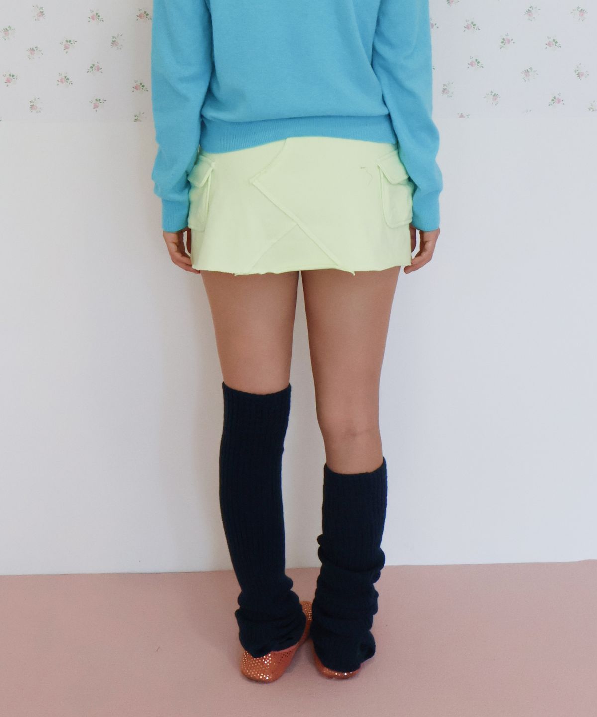 키코지(KIKOZY) Macaroon Skirt_Lime