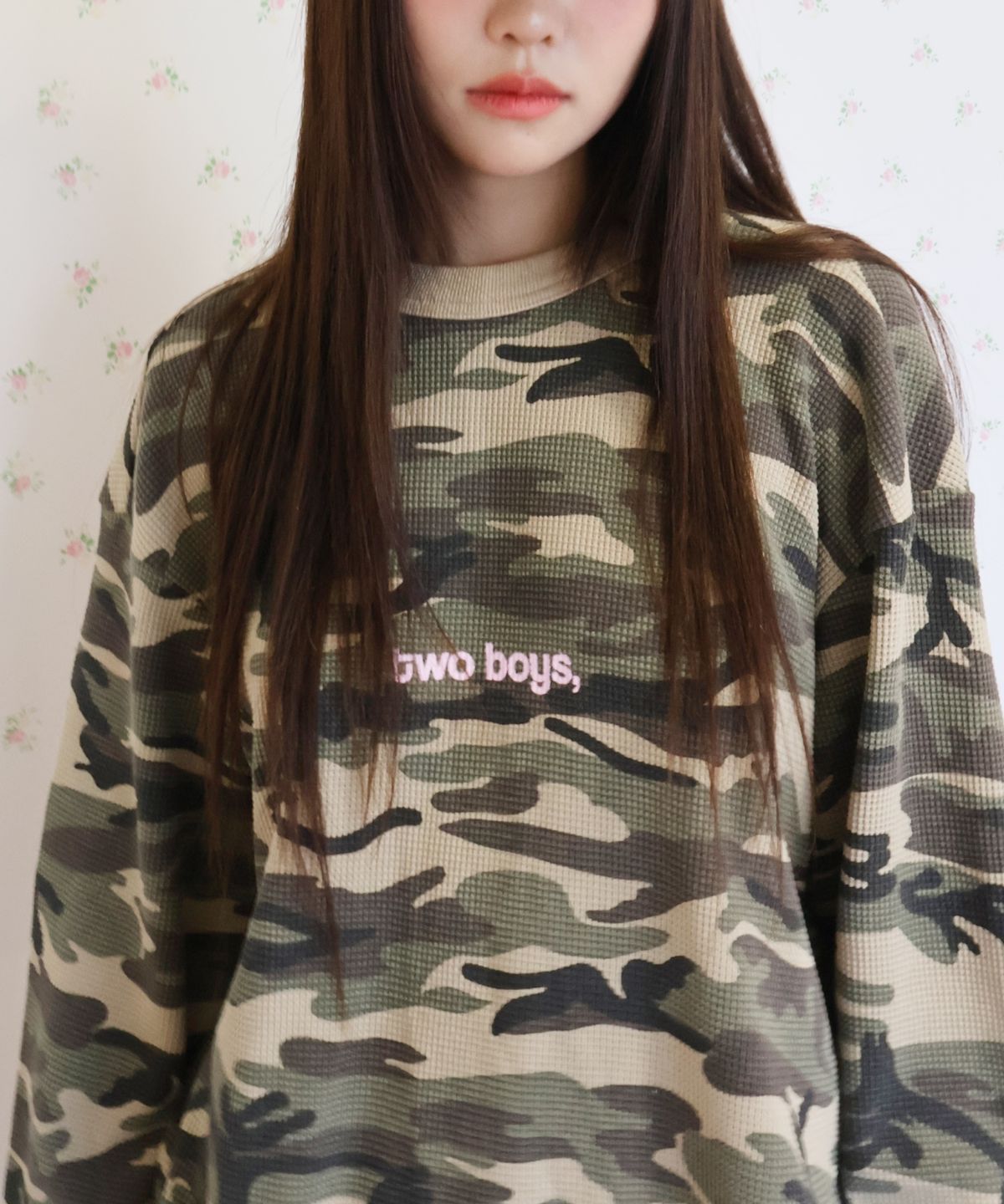 키코지(KIKOZY) Duo Waffle T-shirt_Camo