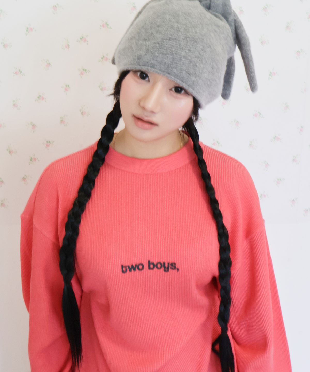 키코지(KIKOZY) Duo Waffle T-shirt_Red