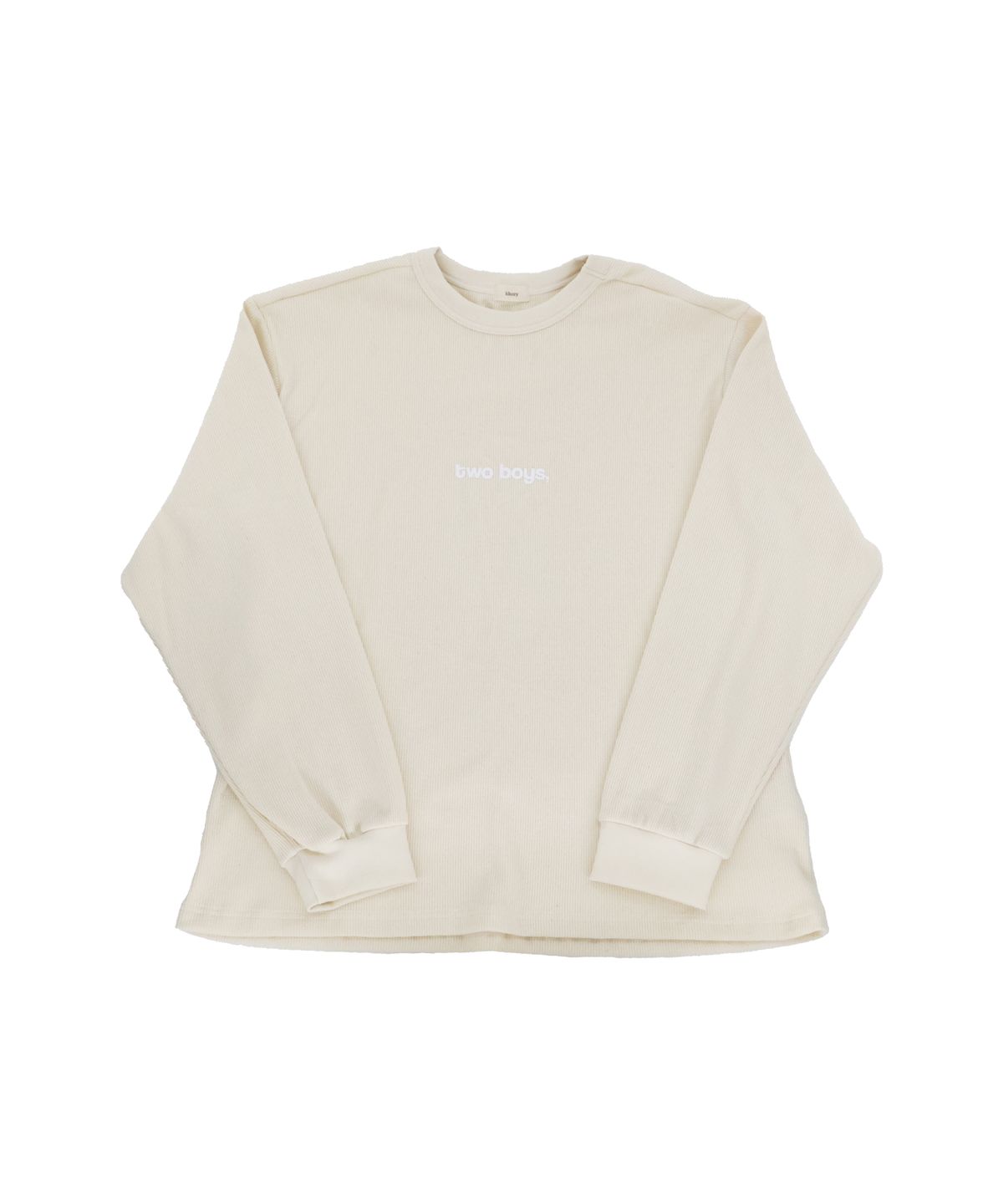 키코지(KIKOZY) Duo Waffle T-shirt_Beige