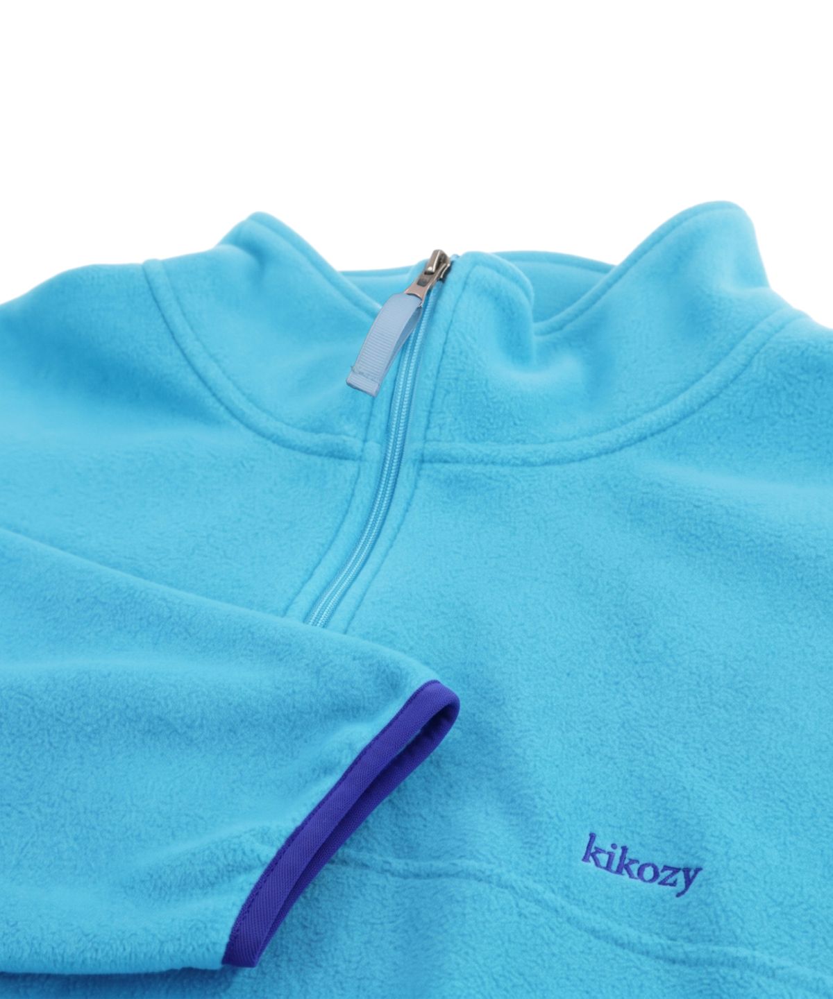 키코지(KIKOZY) Fleece Half Zip Up_Sky Blue