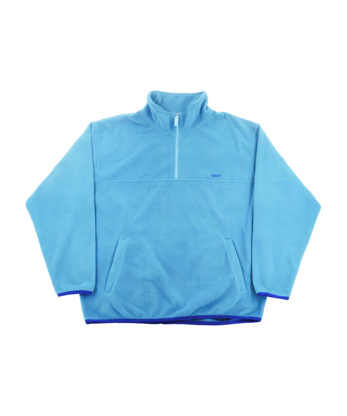 키코지(KIKOZY) Fleece Half Zip Up_Sky Blue