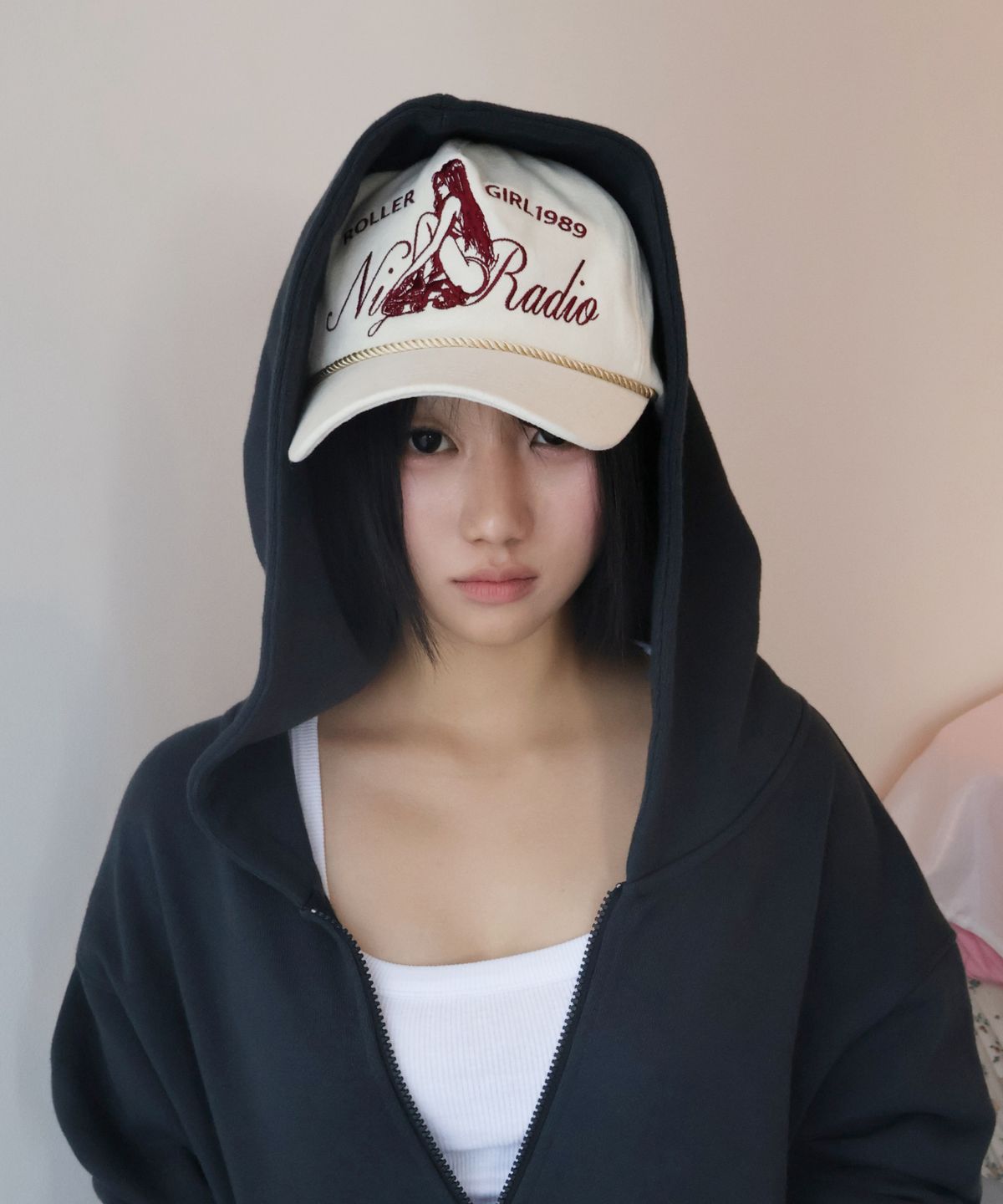 키코지(KIKOZY) Roller Girl Cap_Beige