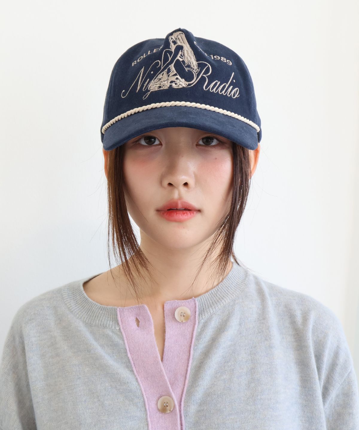 키코지(KIKOZY) Roller Girl Cap_Navy