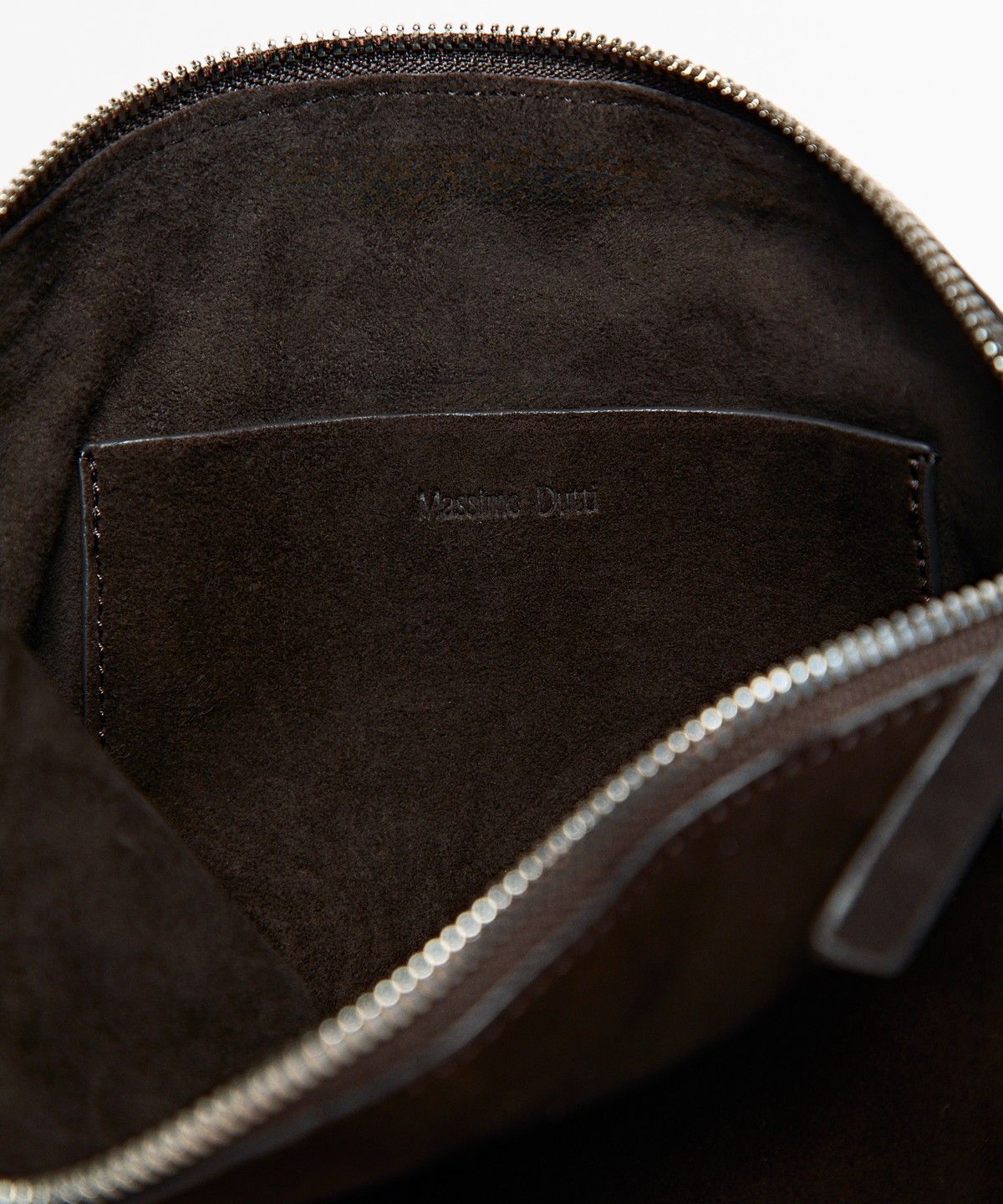 마시모두띠(MASSIMO DUTTI) 스플릿 스웨이드 레더 크로스백