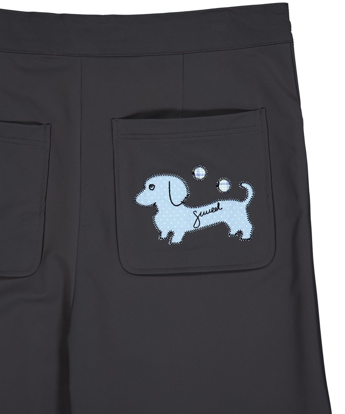 시월107(SIWL107) SIWL Track Pants (Dark Grey)