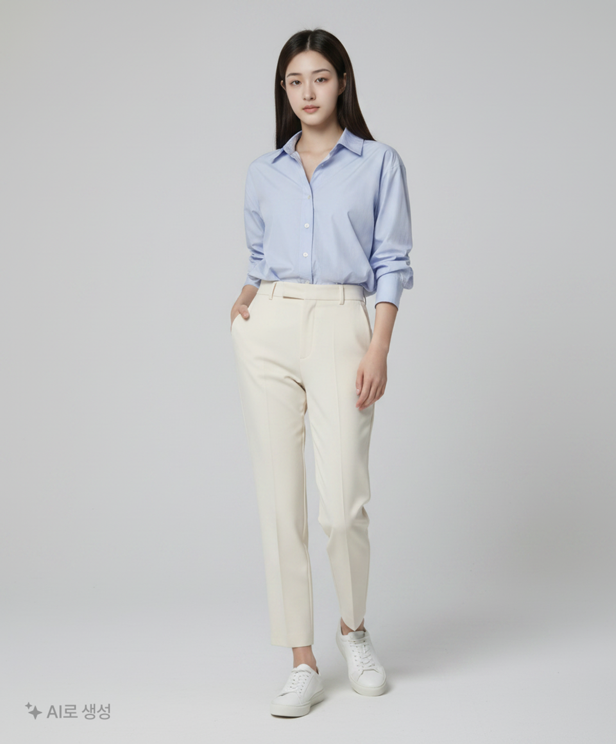 지오다노(GIORDANO) 캐주얼 셔츠 90