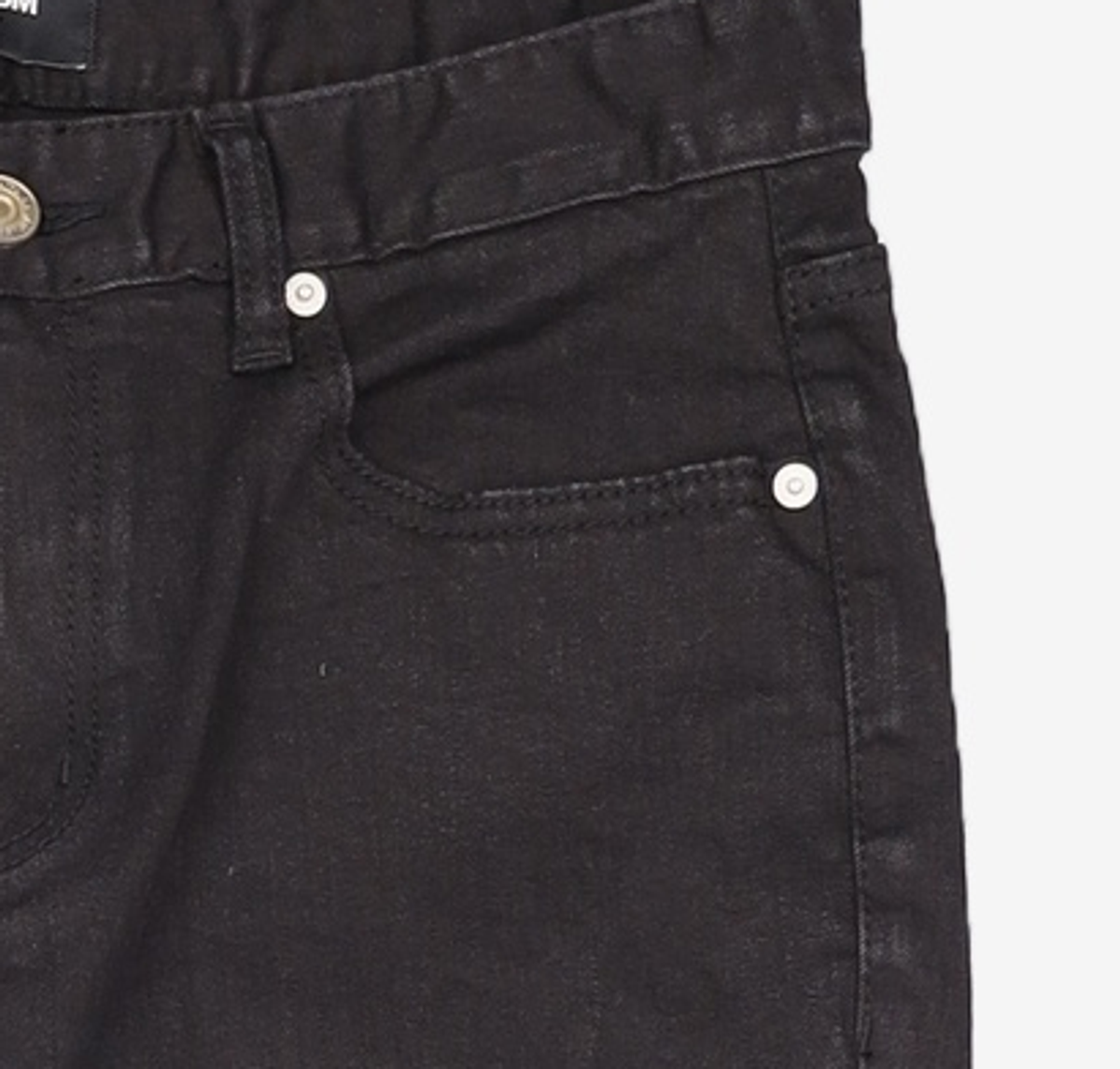 페이탈리즘(FATALISM) black crop jeans #0069 46