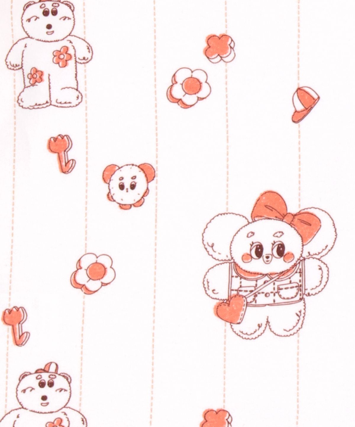 핍킨(PIPKIN) 곰 (브라운) 라운지웨어 세트