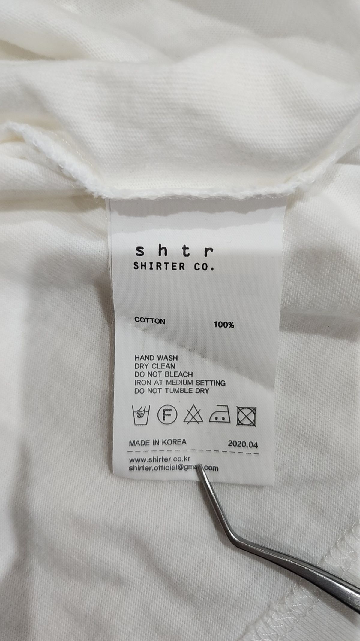 셔터(SHIRTER) 반소매 티셔츠 L