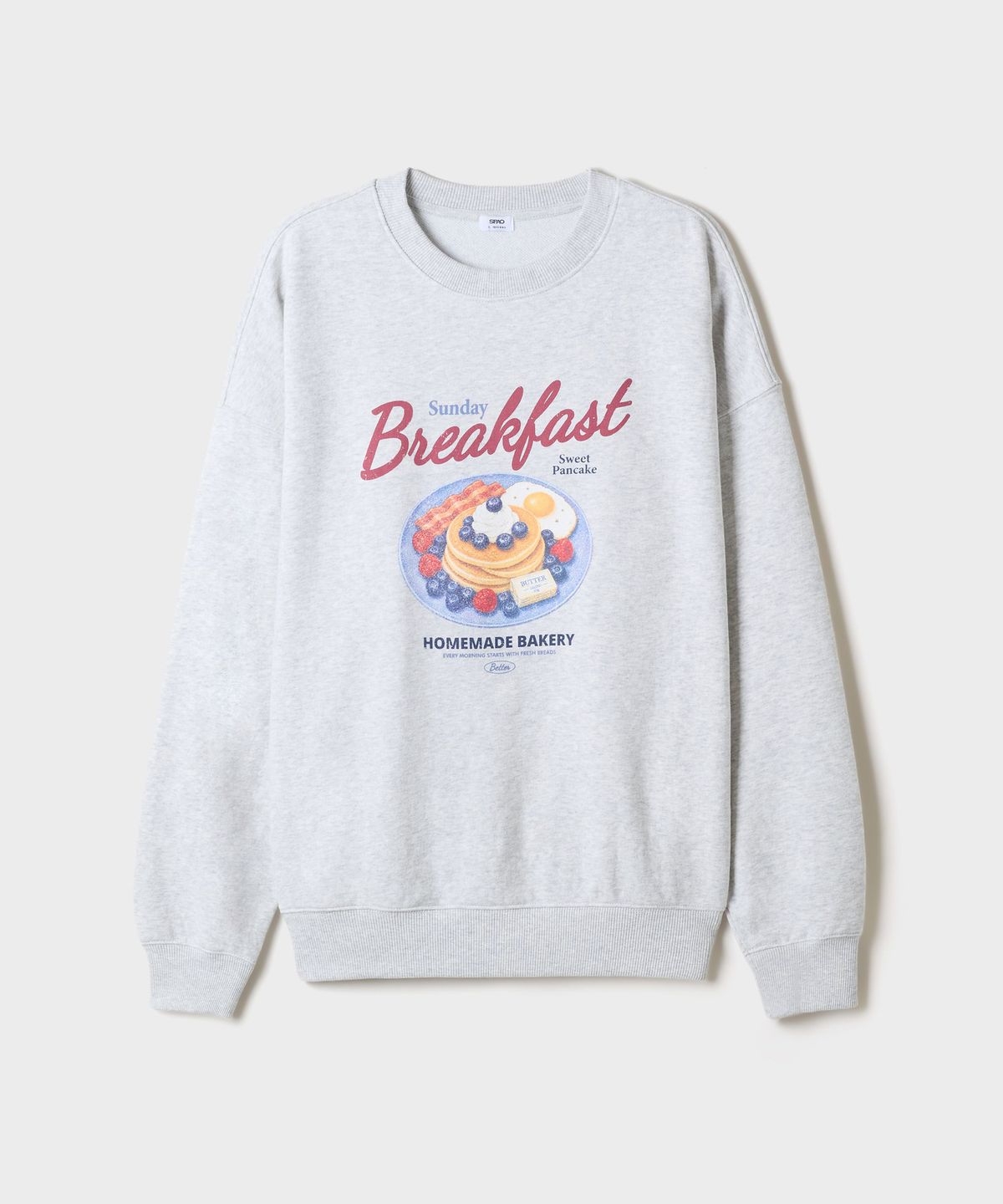스파오(SPAO) BREAKFAST 맨투맨_SPMNG49G71