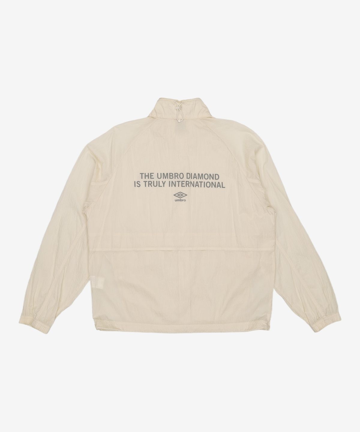 엄브로(UMBRO) 크링클 스탠넥 풀집업 자켓 베이지(UO323CJK81) 100