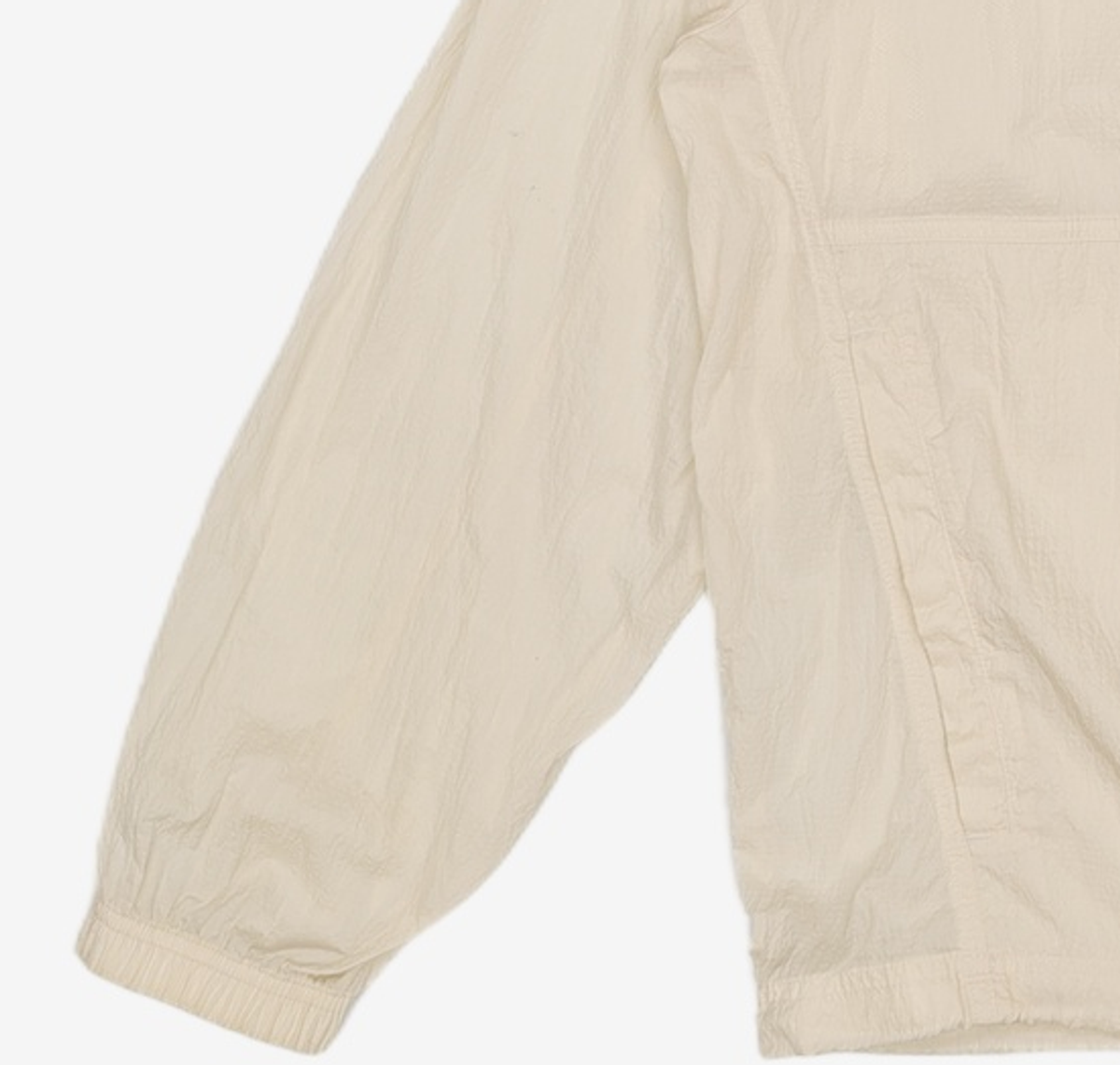 엄브로(UMBRO) 크링클 스탠넥 풀집업 자켓 베이지(UO323CJK81) 100